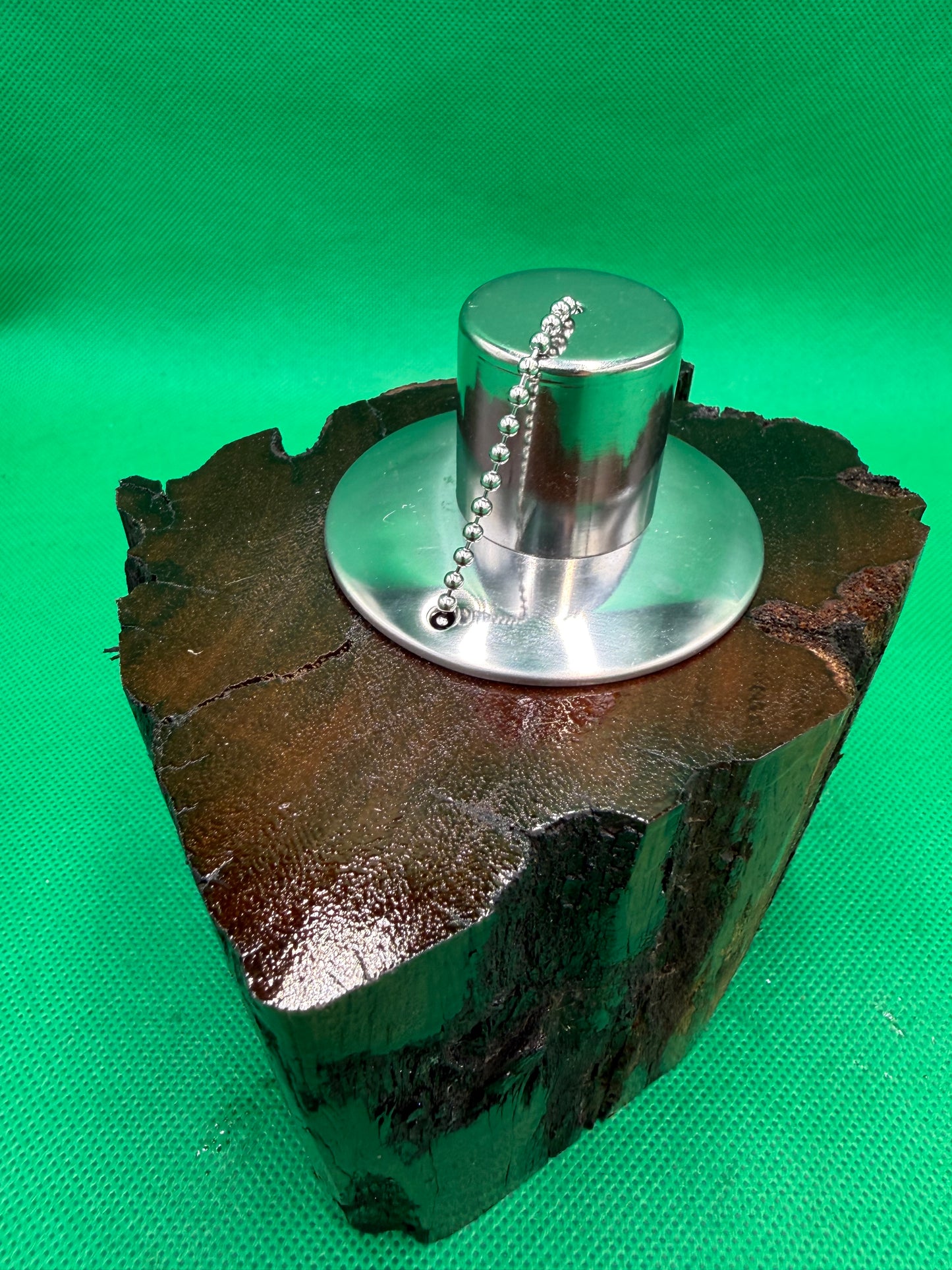 Recycled Wooden Oil Burner Small 106