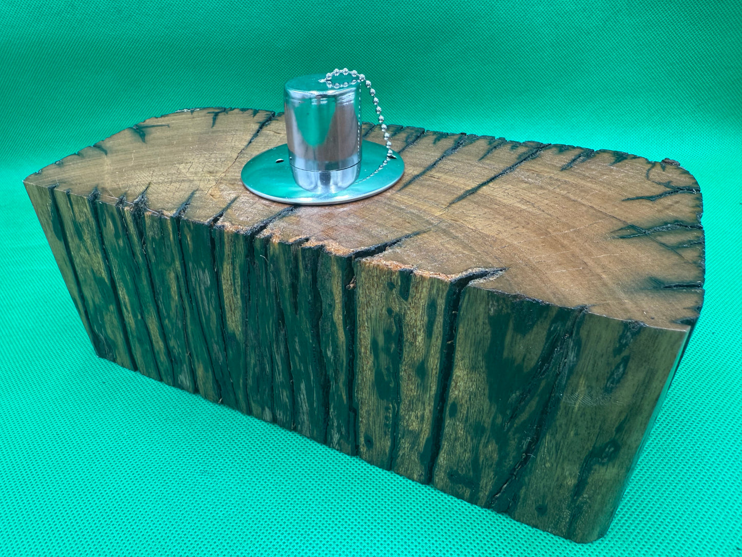 Recycled Wooden Oil Burner Large 123