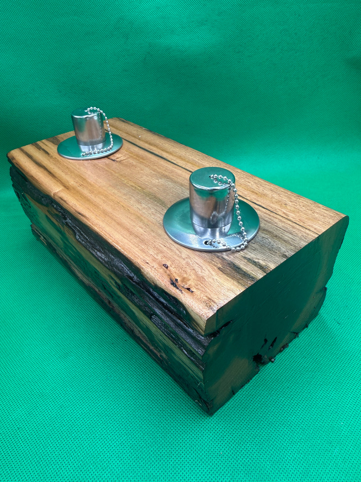 Log Recycled Wooden Oil Burner 76