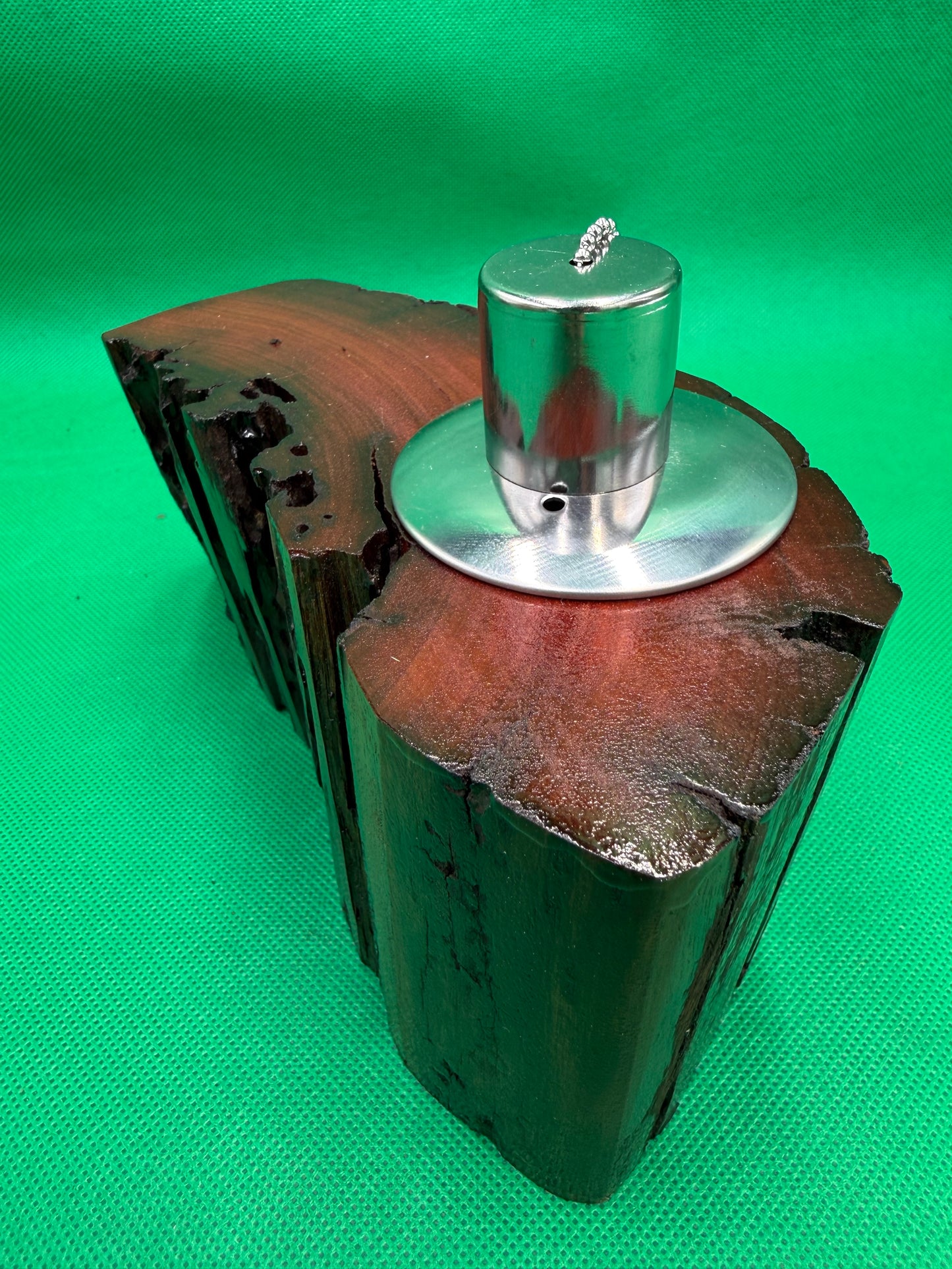 Recycled Wooden Oil Burner Large 100