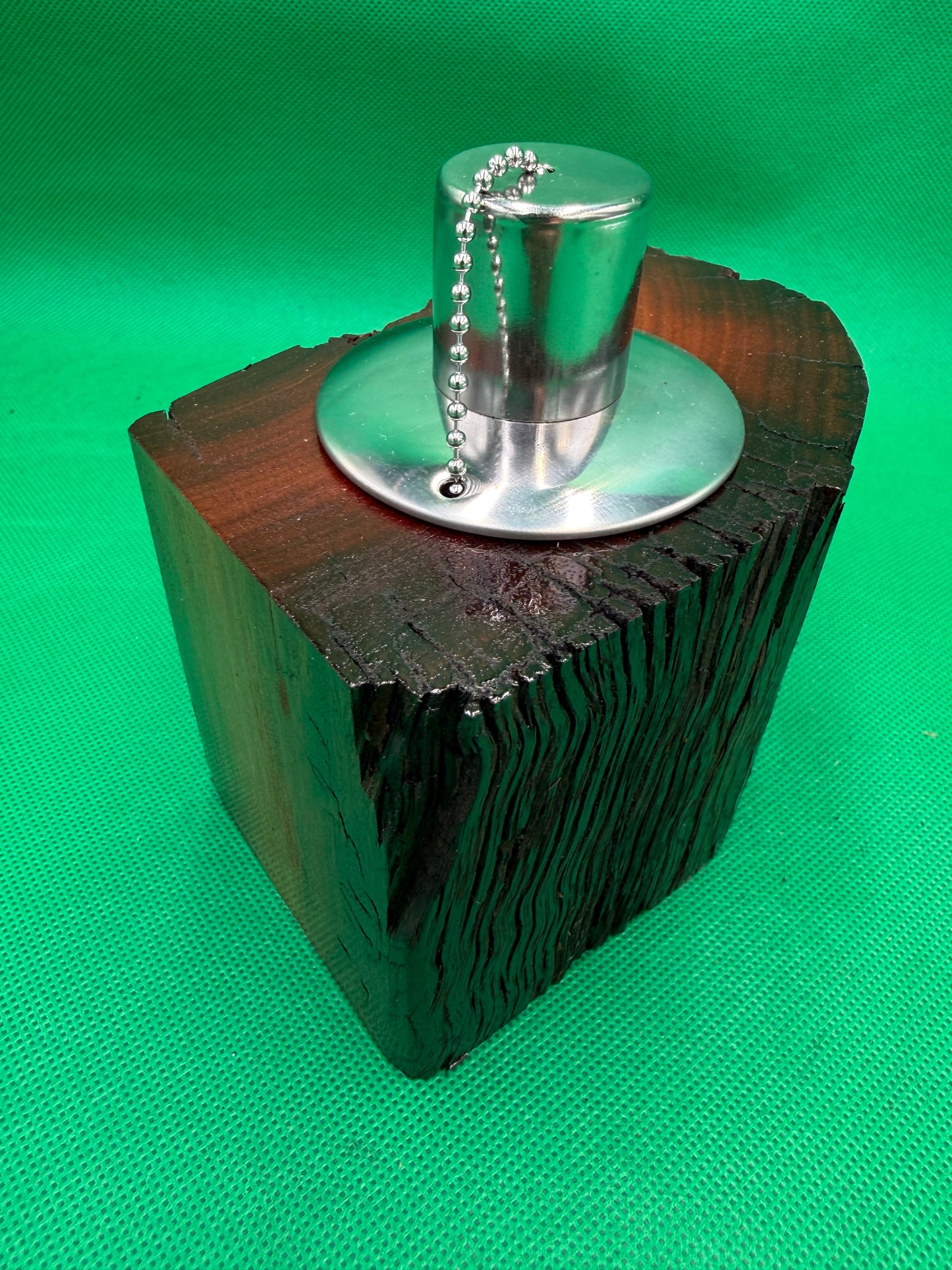 Recycled Wooden Oil Burner Small 84