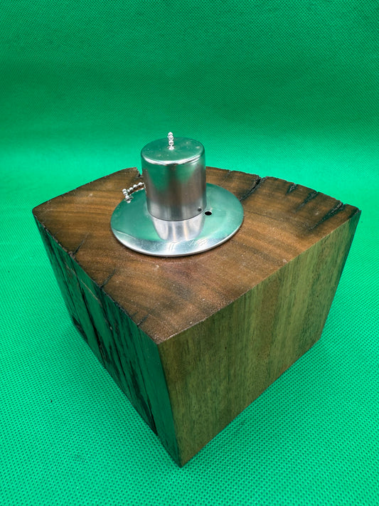 Recycled Wooden Oil Burner Small 32