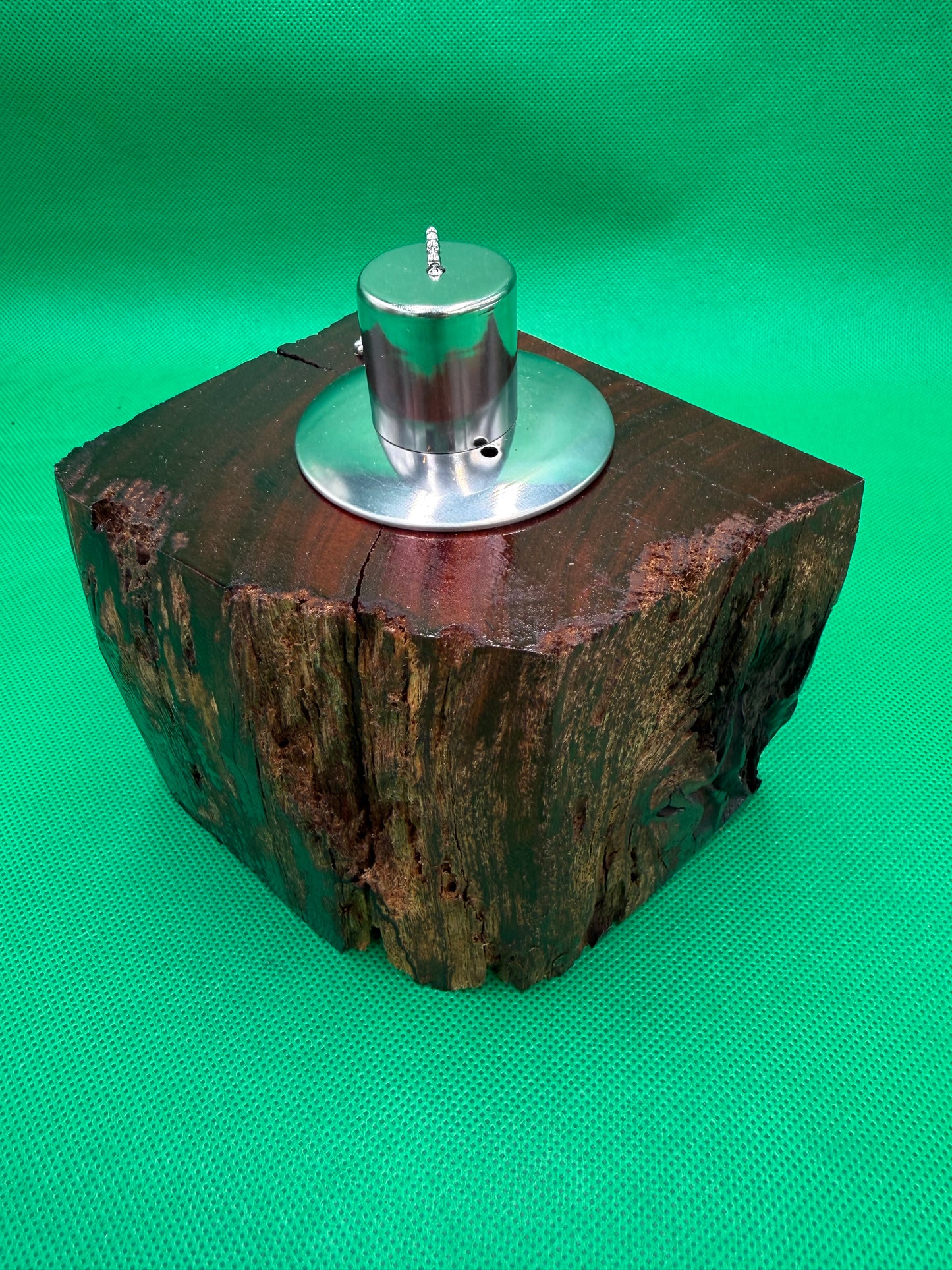 Recycled Wooden Oil Burner Small 89