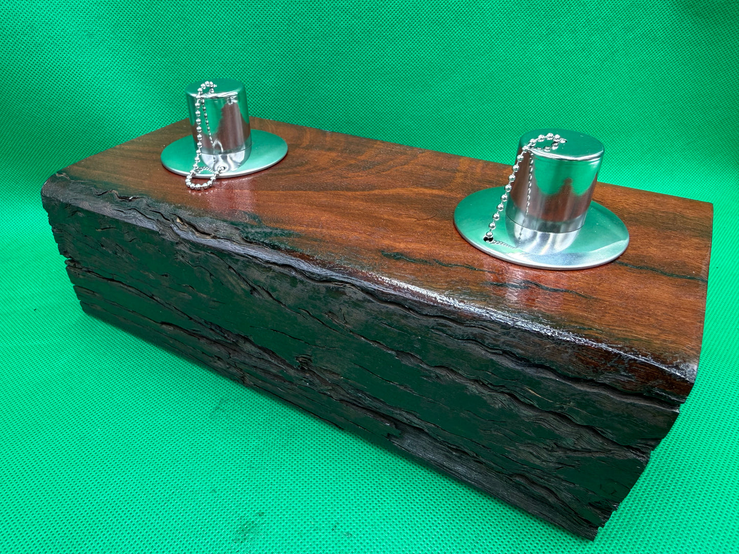 Log recycled Wooden Oil Burner 17