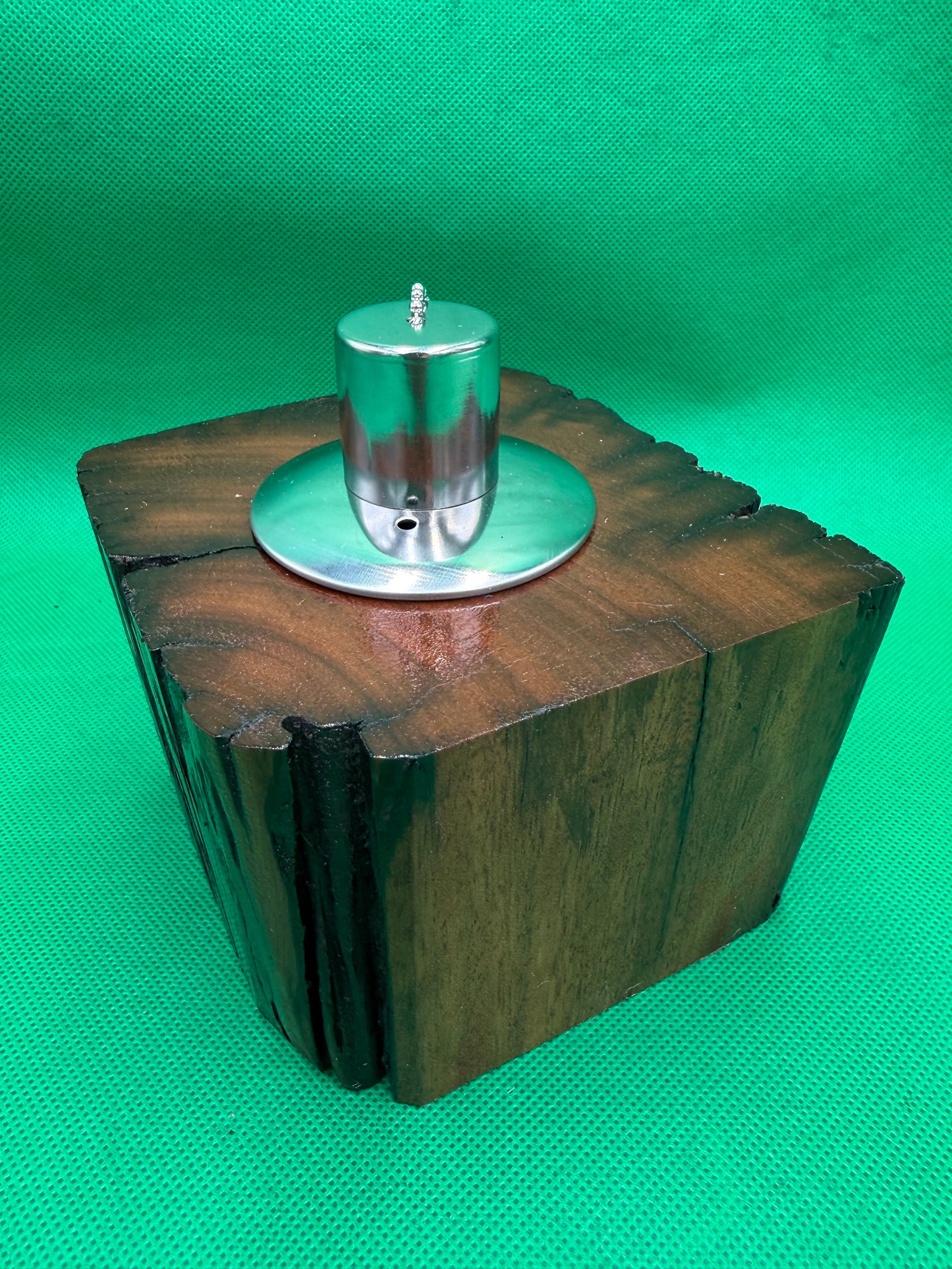 Recycled Wooden Oil Burner Small 10