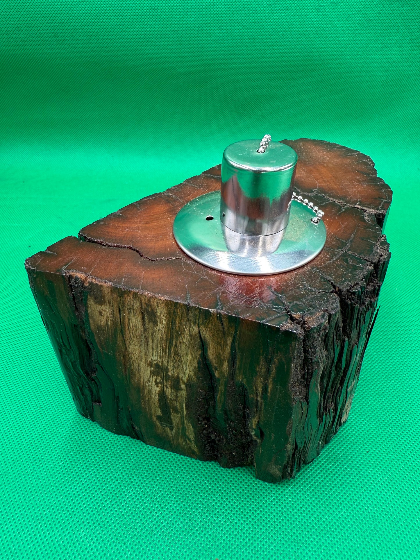 Recycled Wooden Oil Burner Large 99