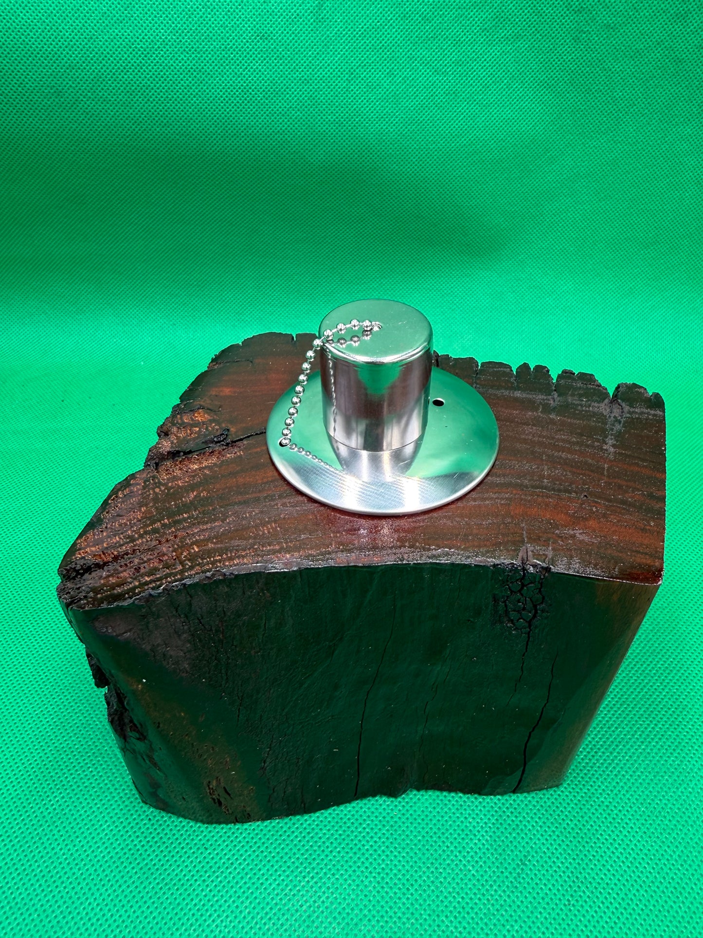 Recycled Wooden Oil Burner Small 86