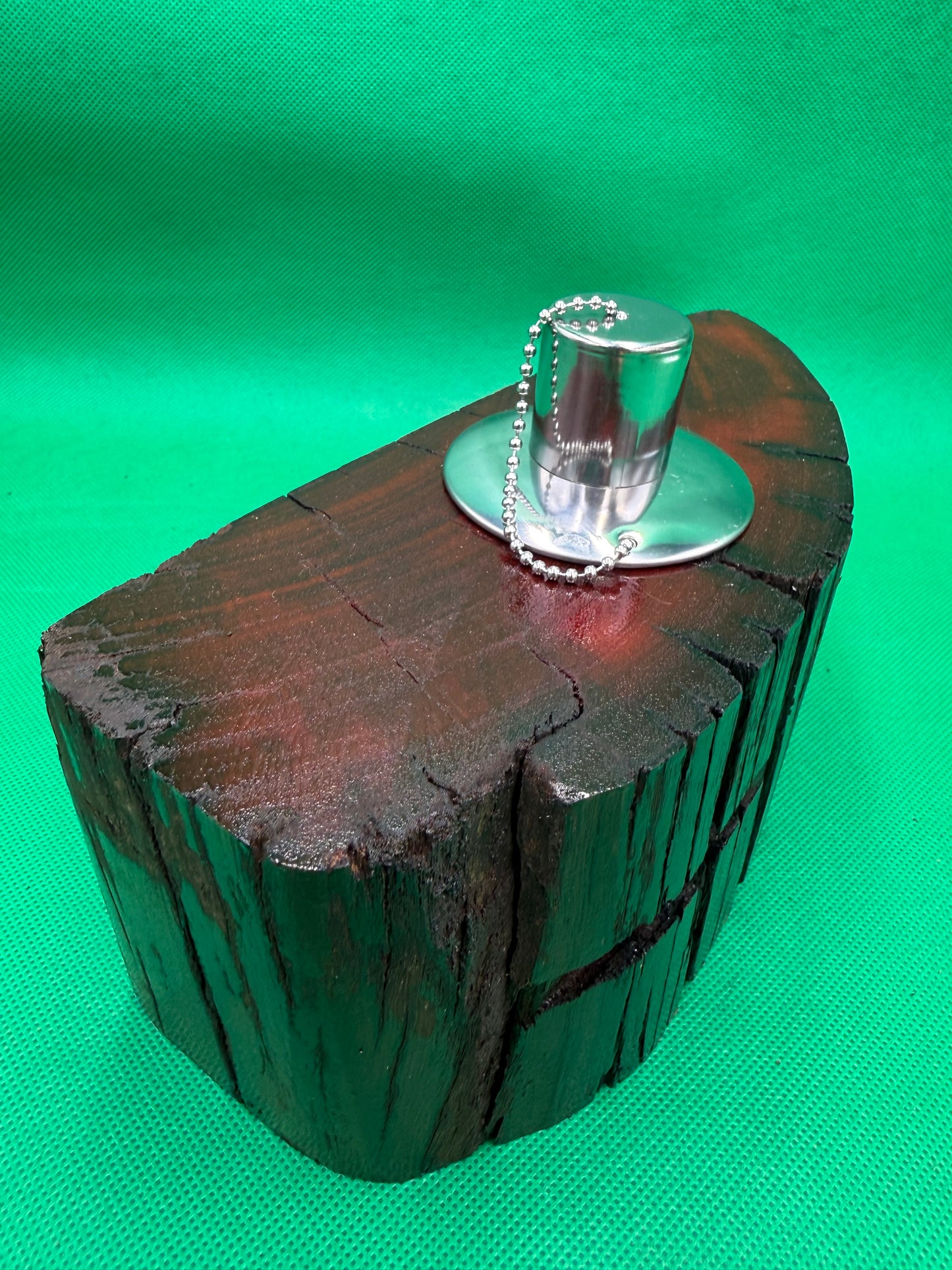 Recycled Wooden Oil Burner Large 121