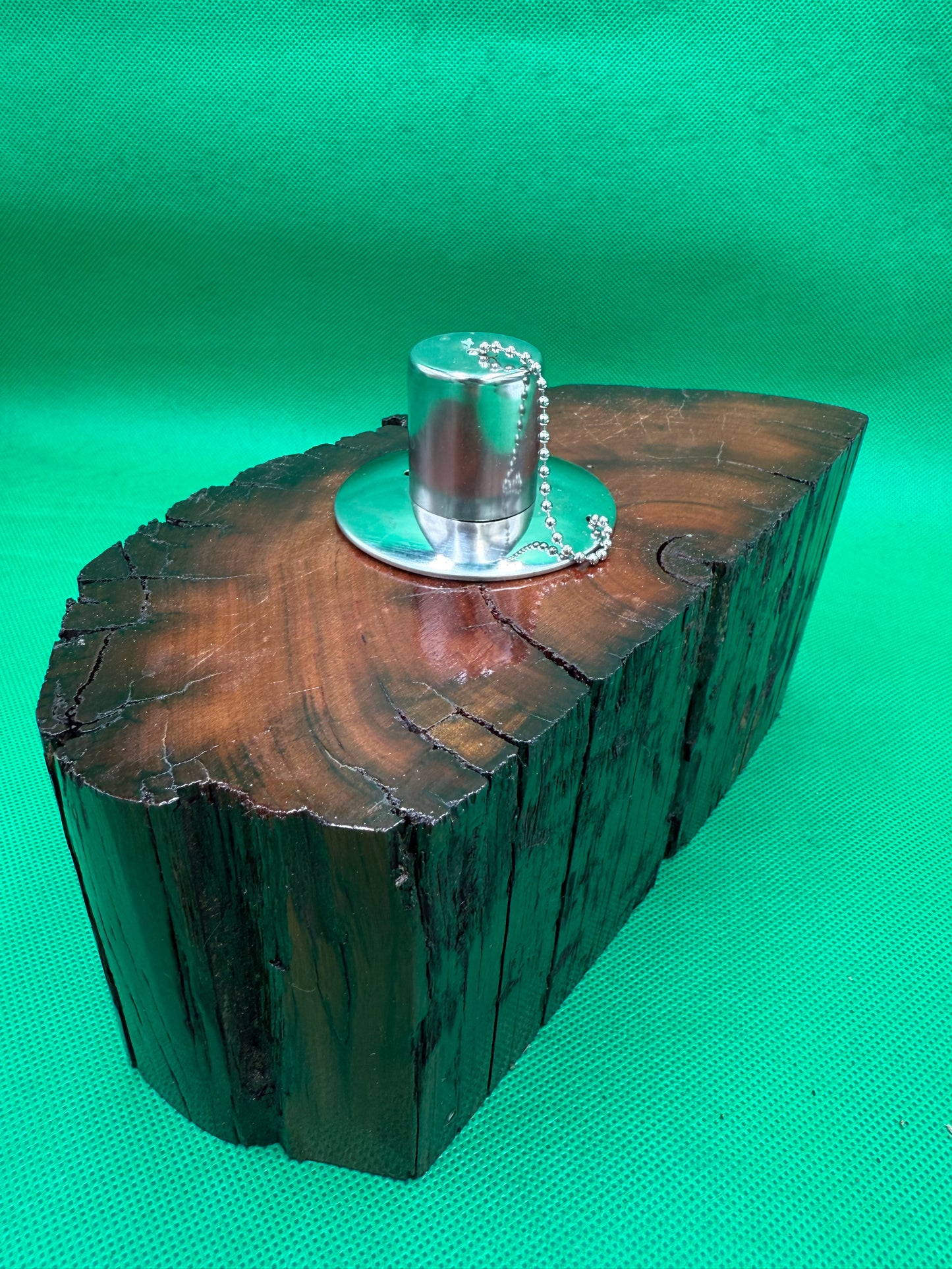 Recycled Wooden Oil Burner Large 60