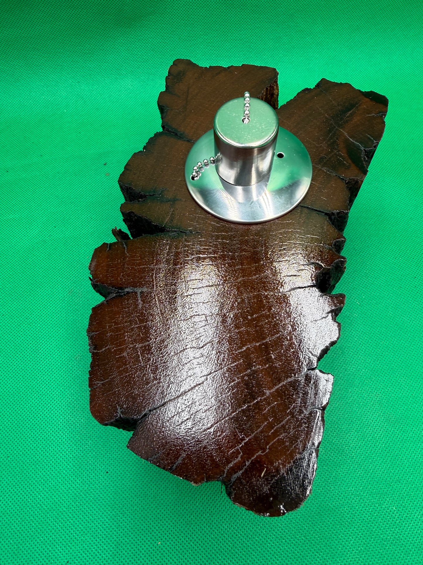 Recycled Wooden Oil Burner Large 29