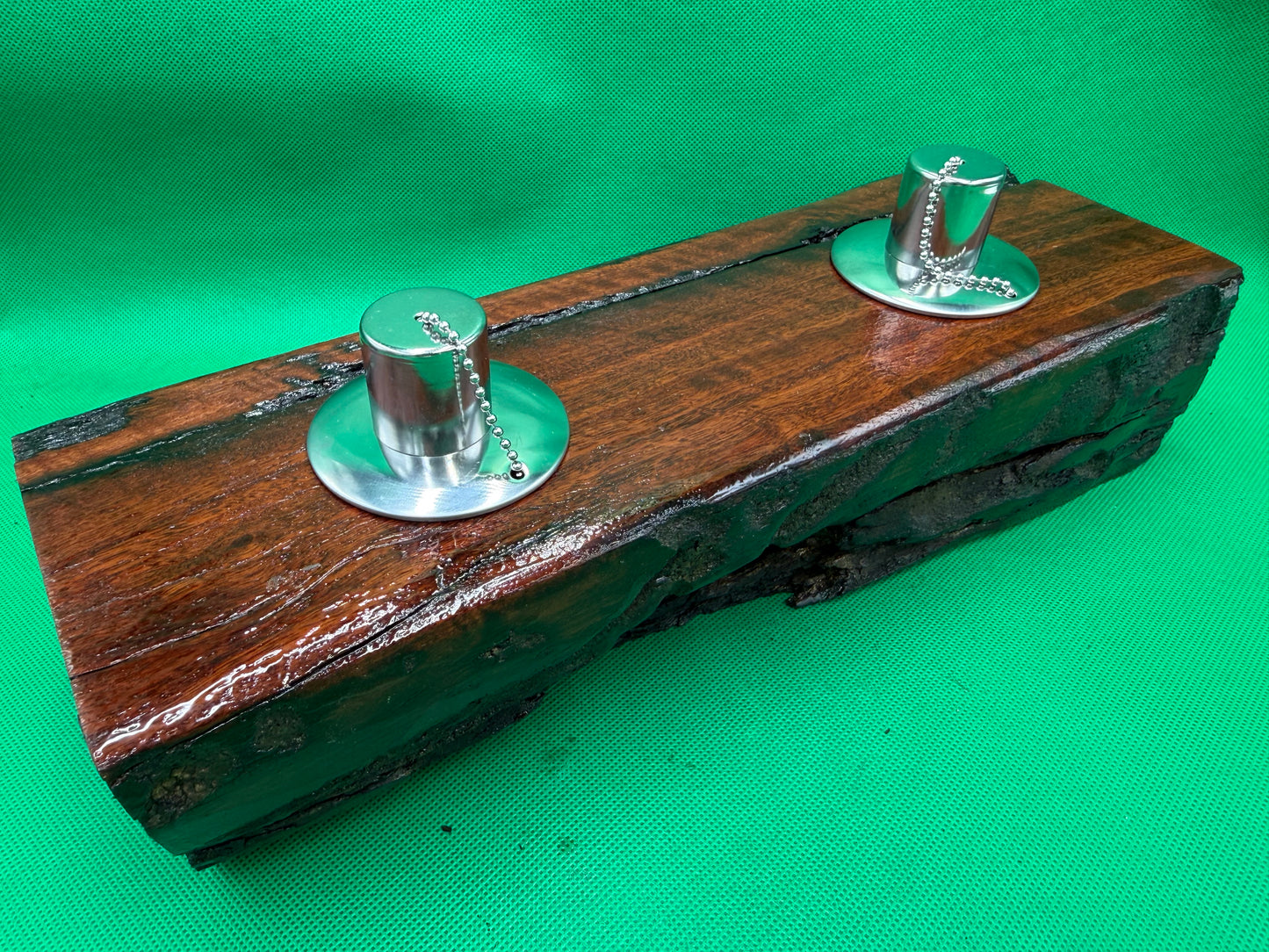 Log Recycled Wooden Oil Burner 73