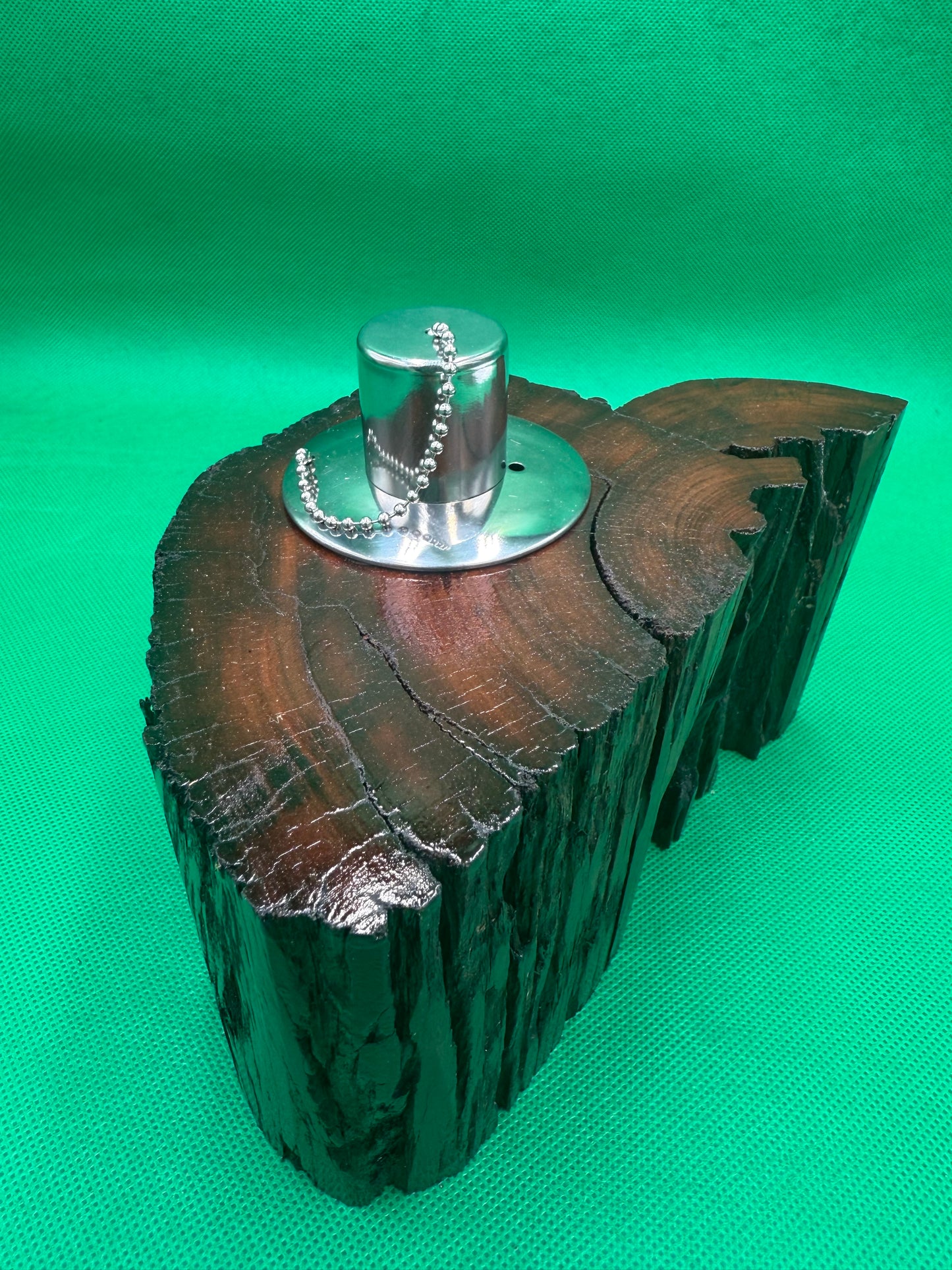 Recycled Wooden Oil Burner Large 57