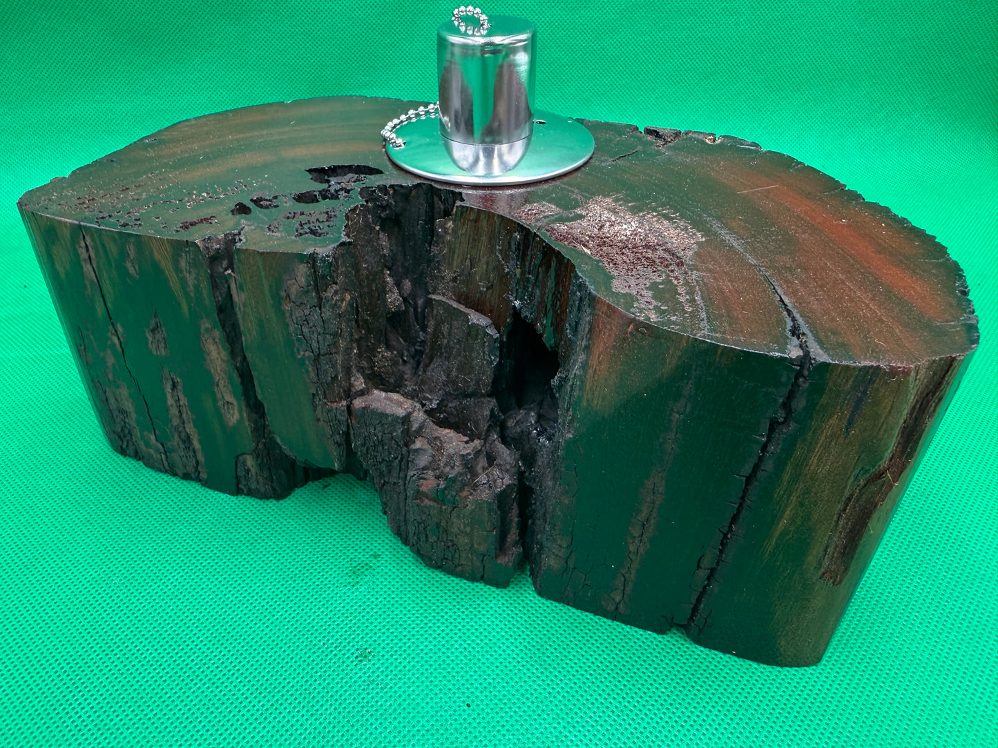 Recycled Wooden Oil Burner Large 14