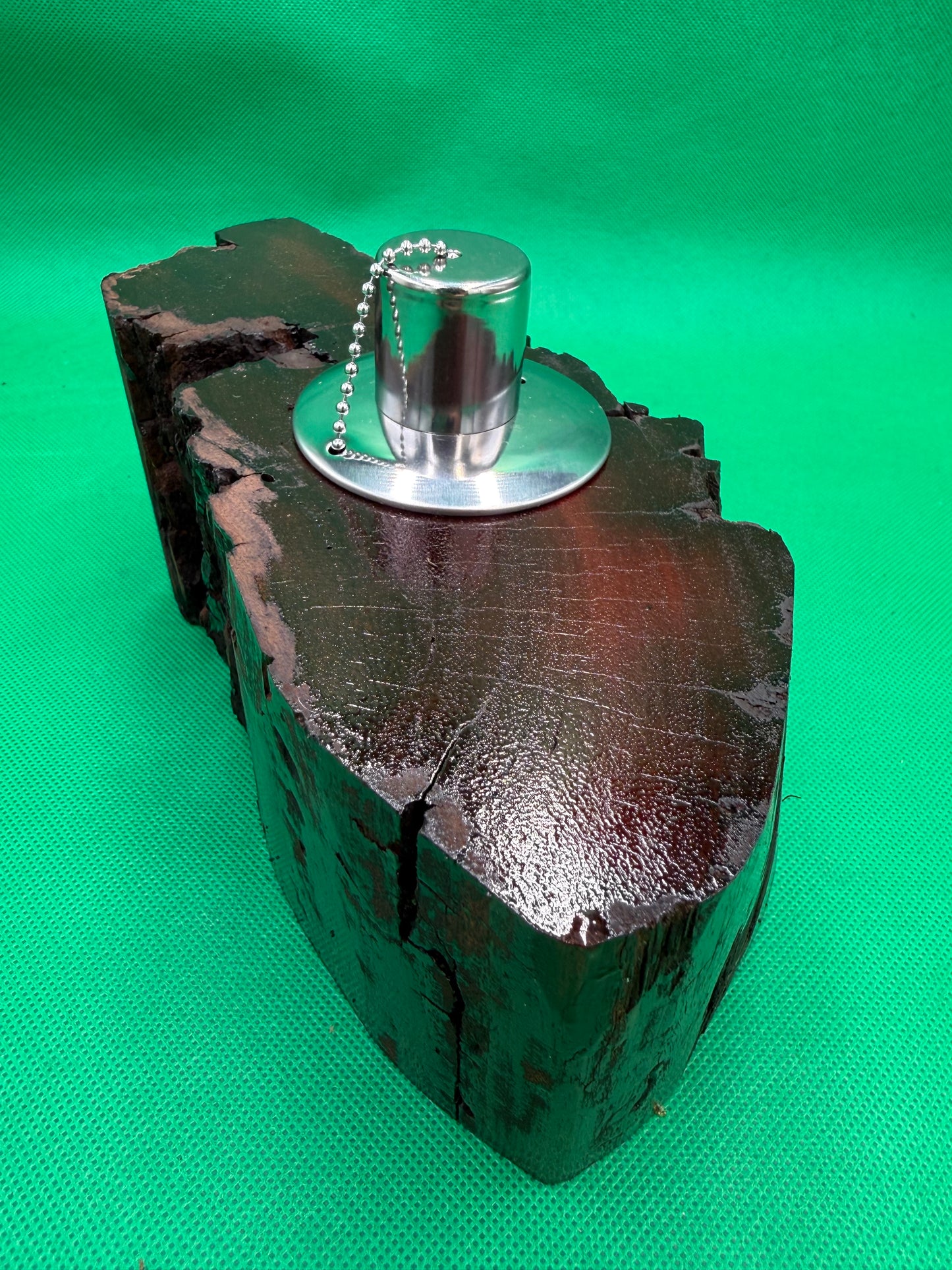 Recycled Wooden Oil Burner Large 35