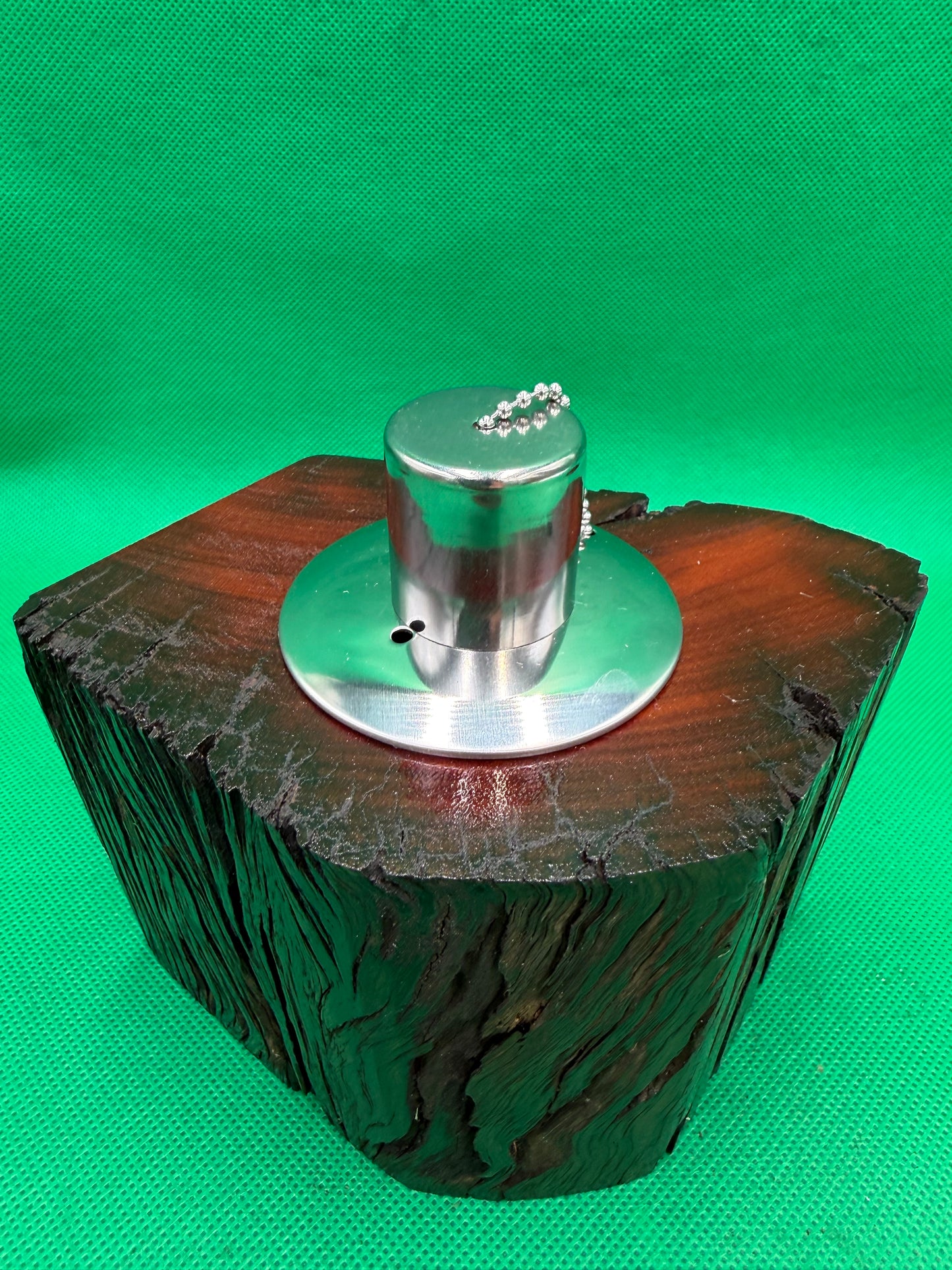 Recycled Wooden Oil Burner Small 3