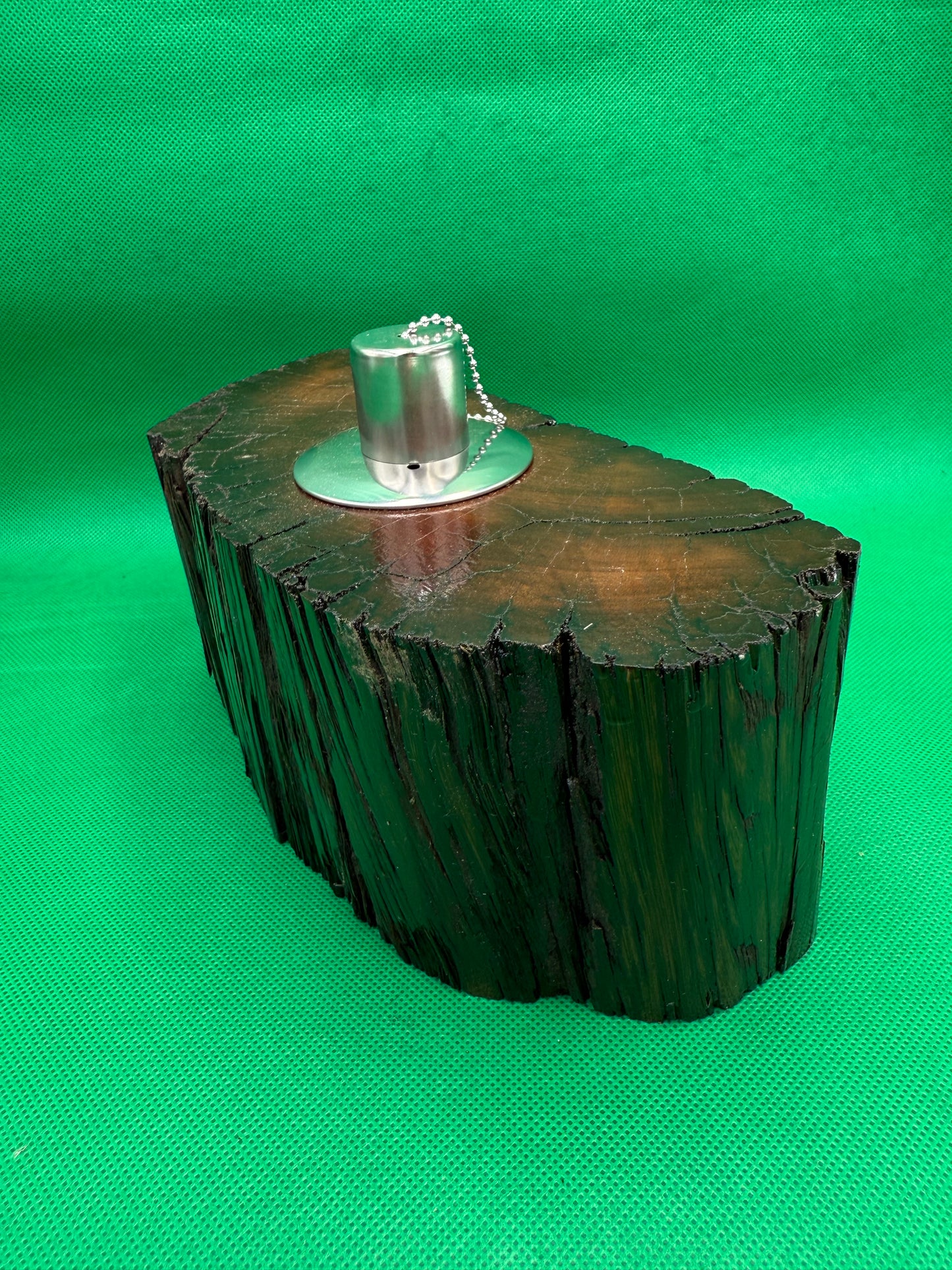 Recycled Wooden Oil Burner Large 31