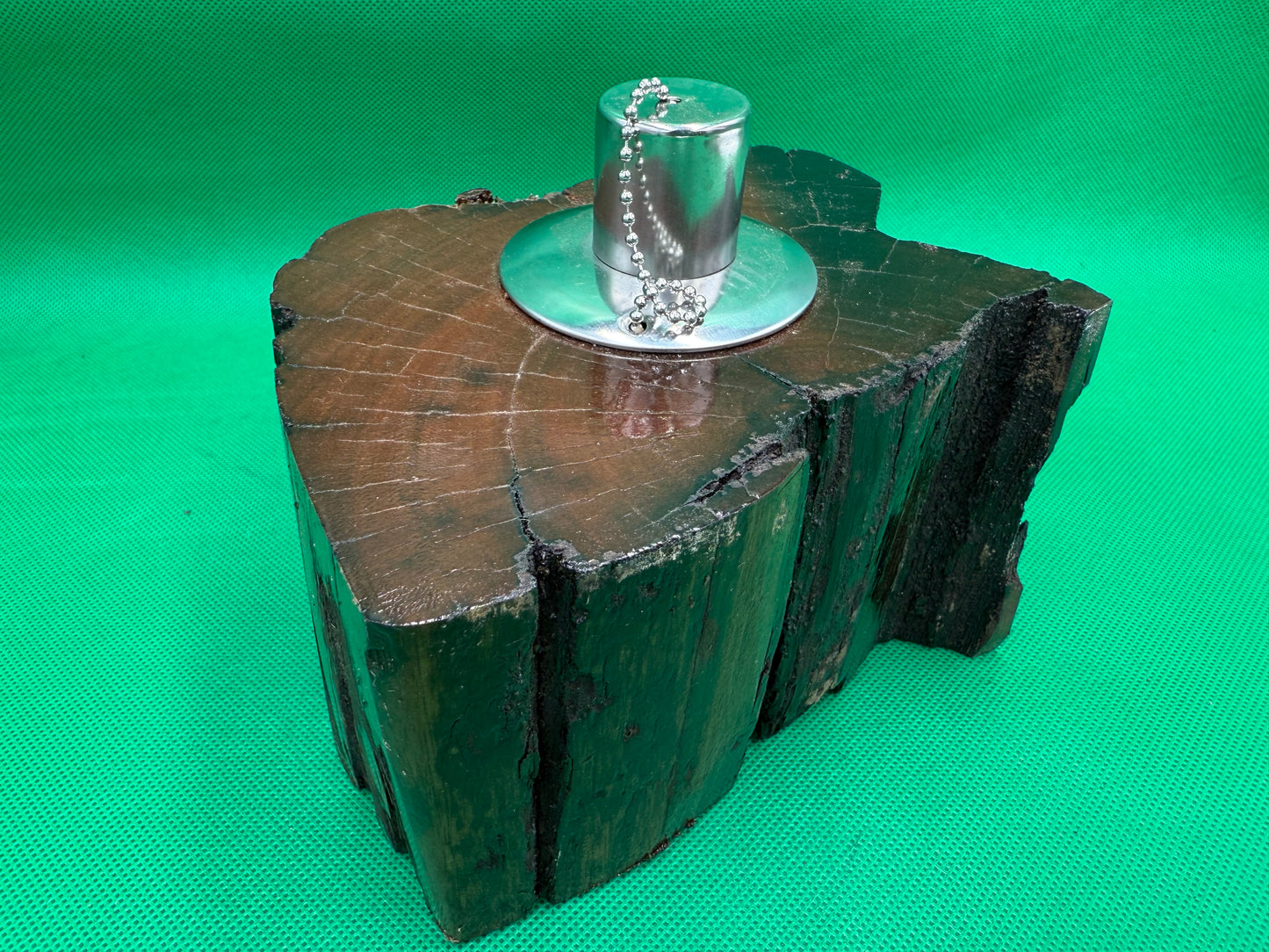 Recycled Wooden Oil Burner Large 98