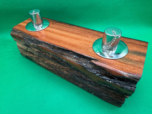 Log Recycled Wooden Oil Burner 111