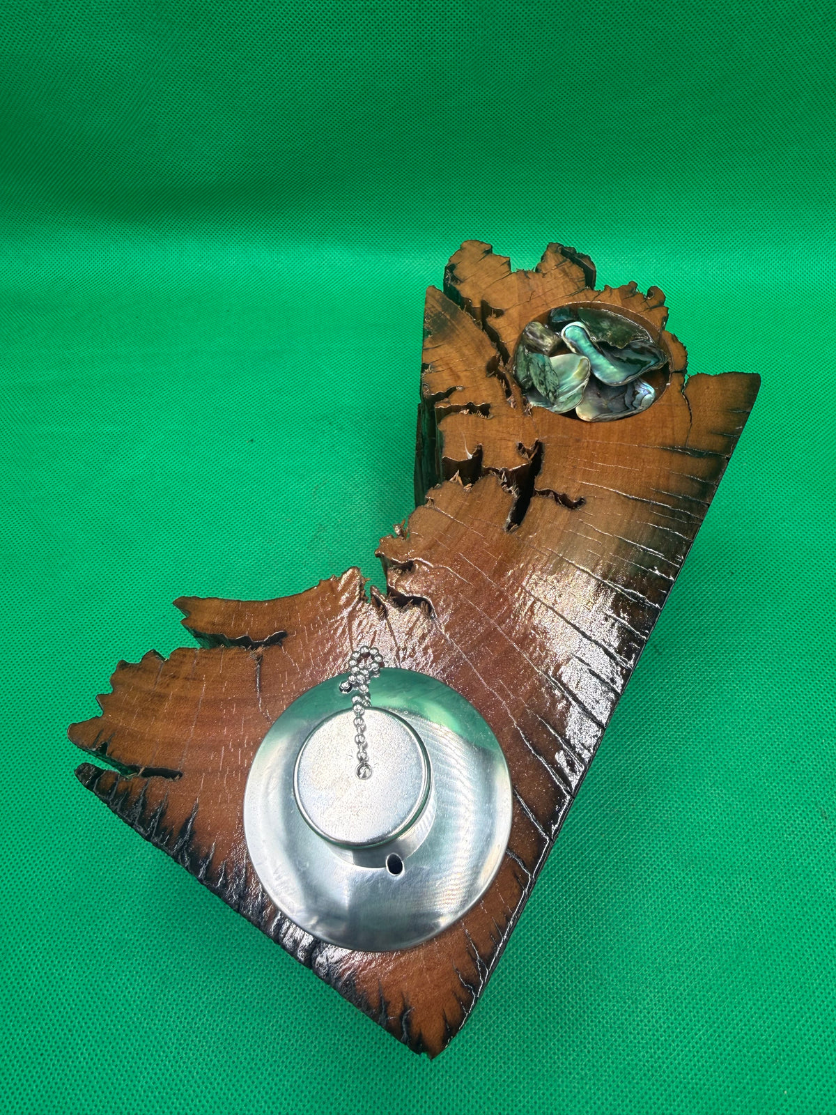 Recycled Wooden Oil Burner Large 129