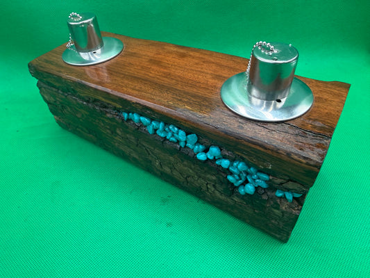 Log Recycled Wooden Oil Burner 111