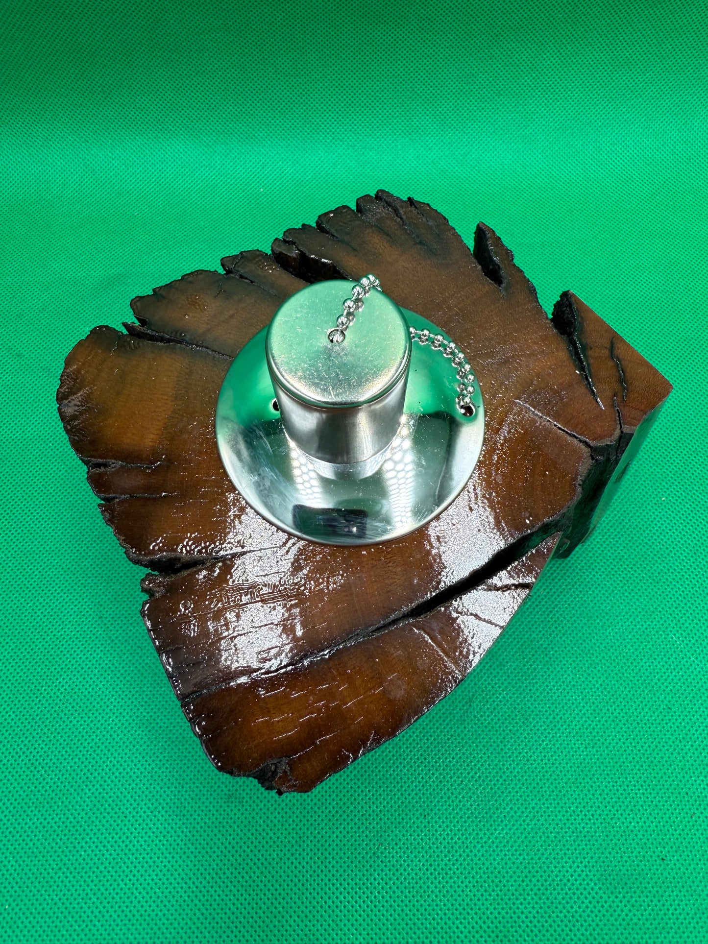 Recycled Wooden Oil Burner Small 92