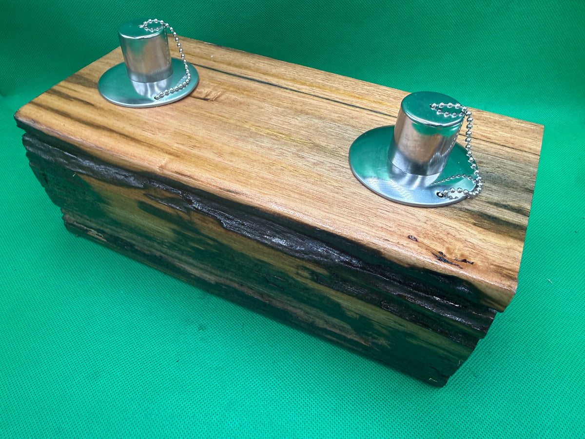 Log Recycled Wooden Oil Burner 76