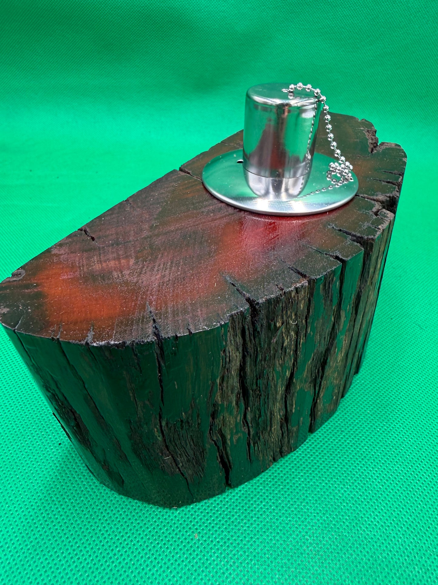 Recycled Wooden Oil Burner Large 30