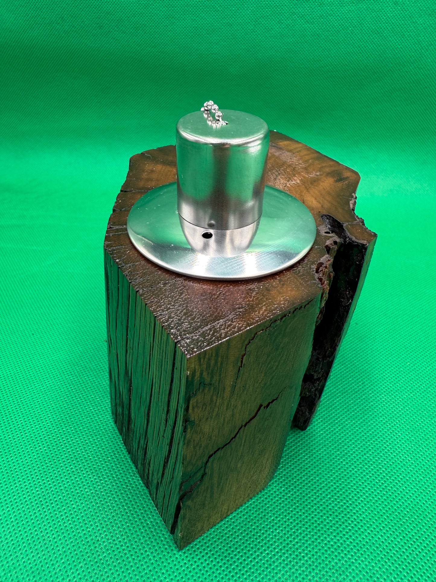 Recycled Wooden Oil Burner Small 25