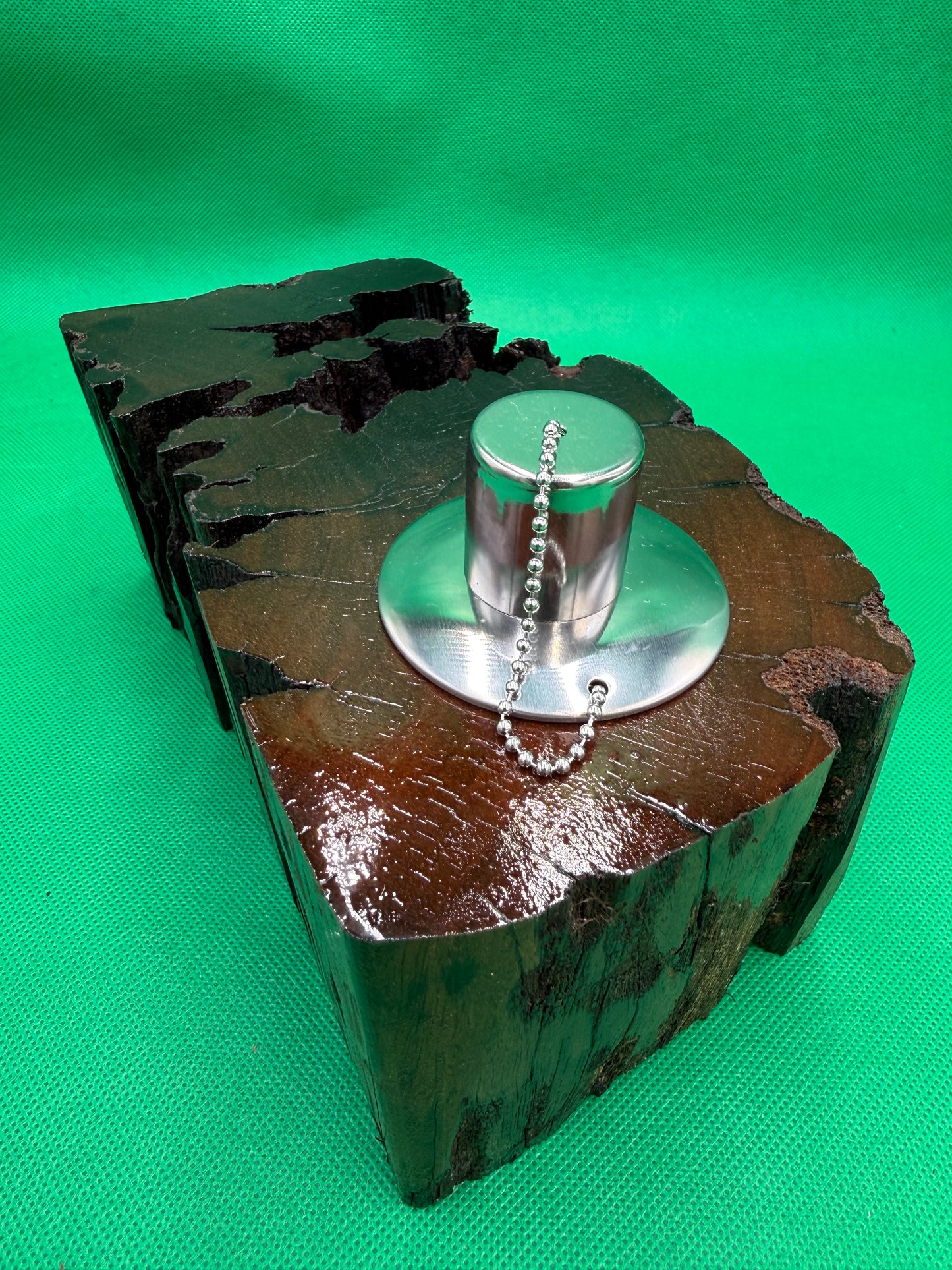 Recycled Wooden Oil Burner Large 31