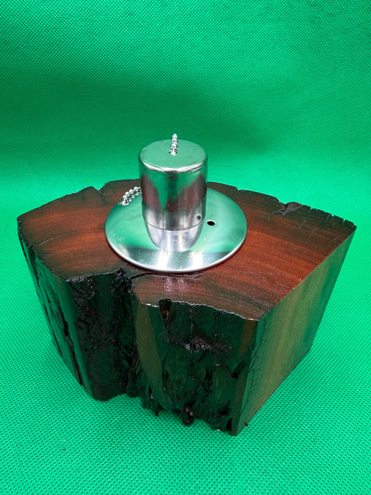 Recycled Wooden Oil Burner Small 32