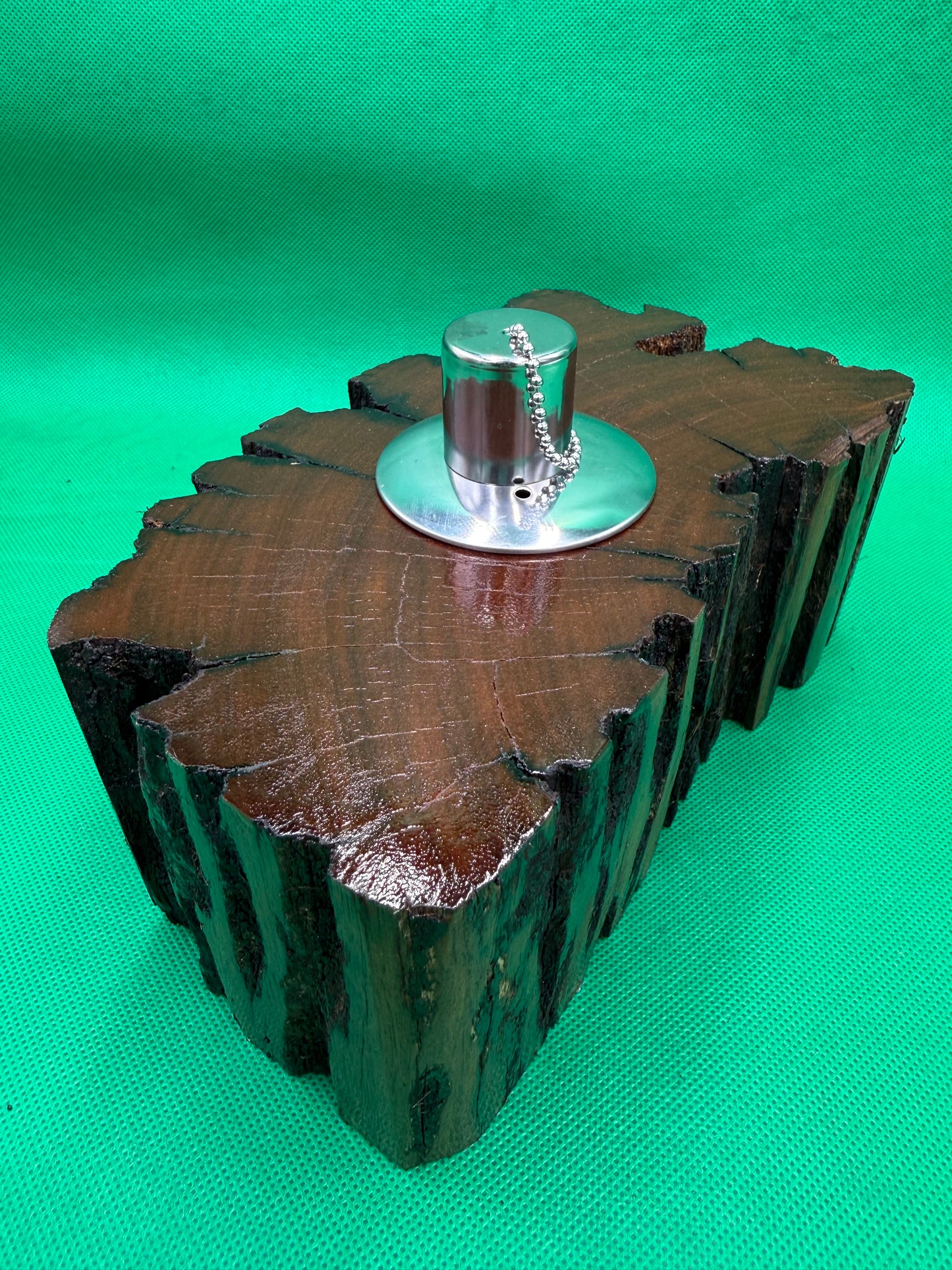 Recycled Wooden Oil Burner Large 127