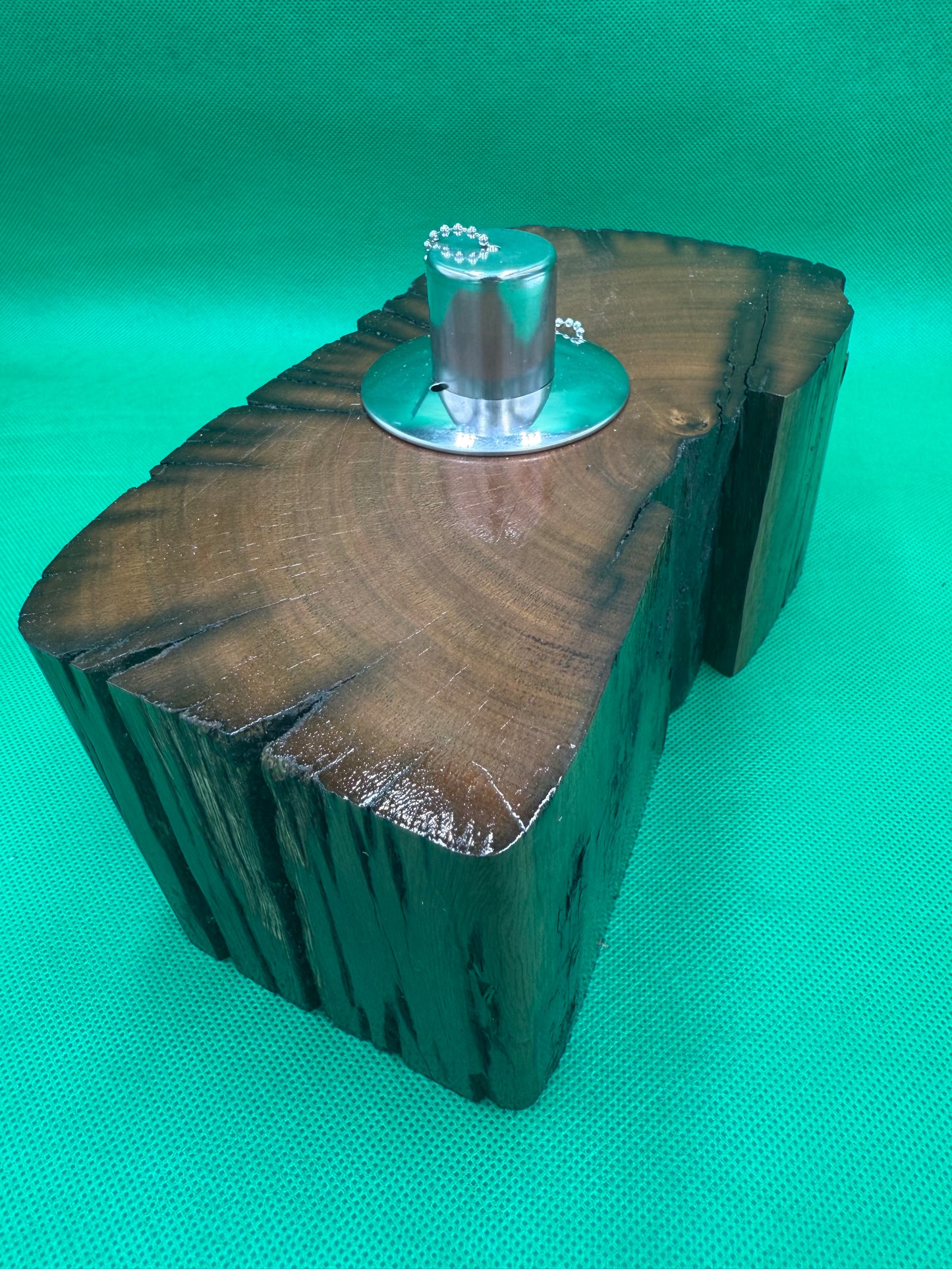 Recycled Wooden Oil Burner Large 123