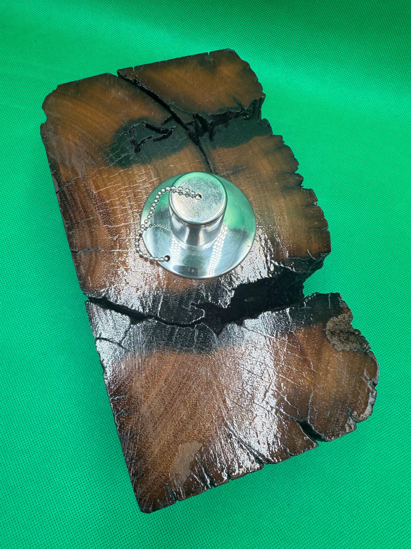 Recycled Wooden Oil Burner Large 129