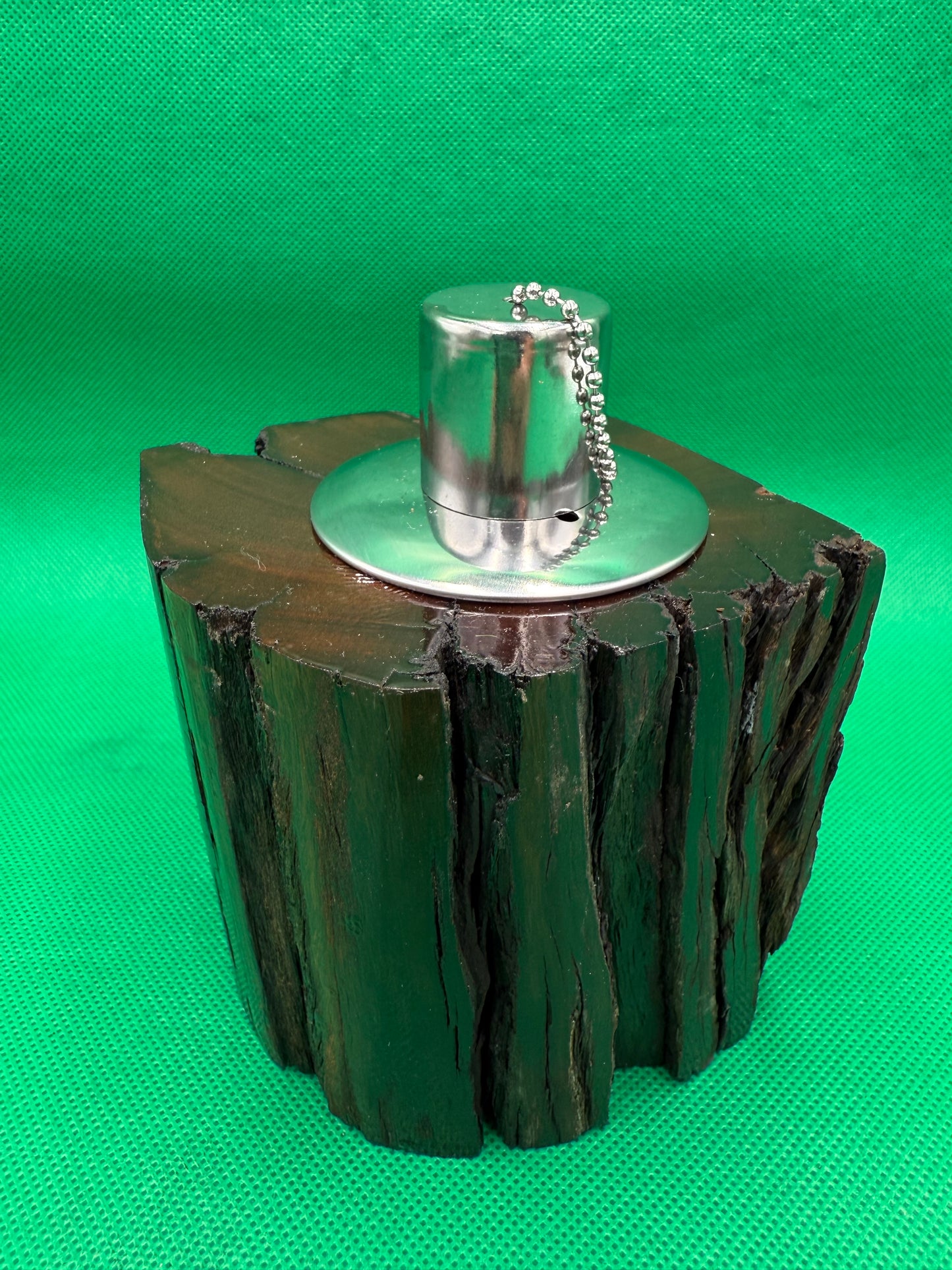 Recycled Wooden Oil Burner Small 43