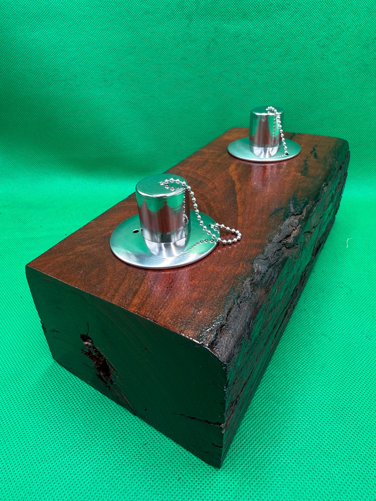 Log recycled Wooden Oil Burner 17