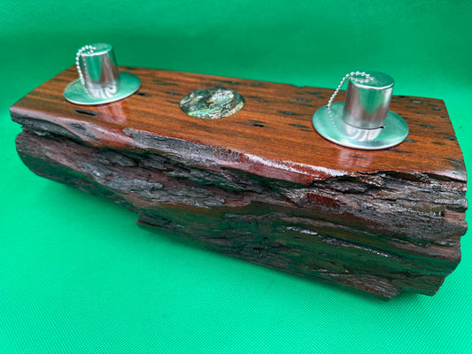 Log Recycled Wooden Oil Burner 39
