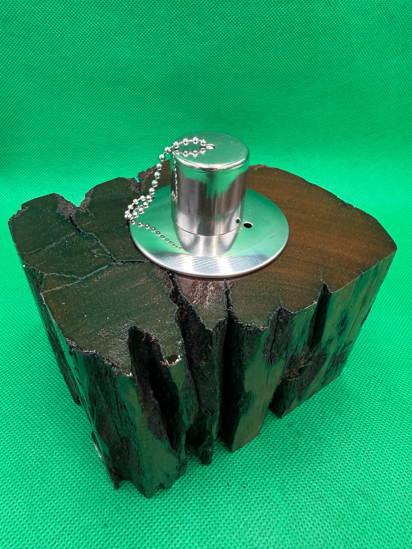 Recycled Wooden Oil Burner Small 50