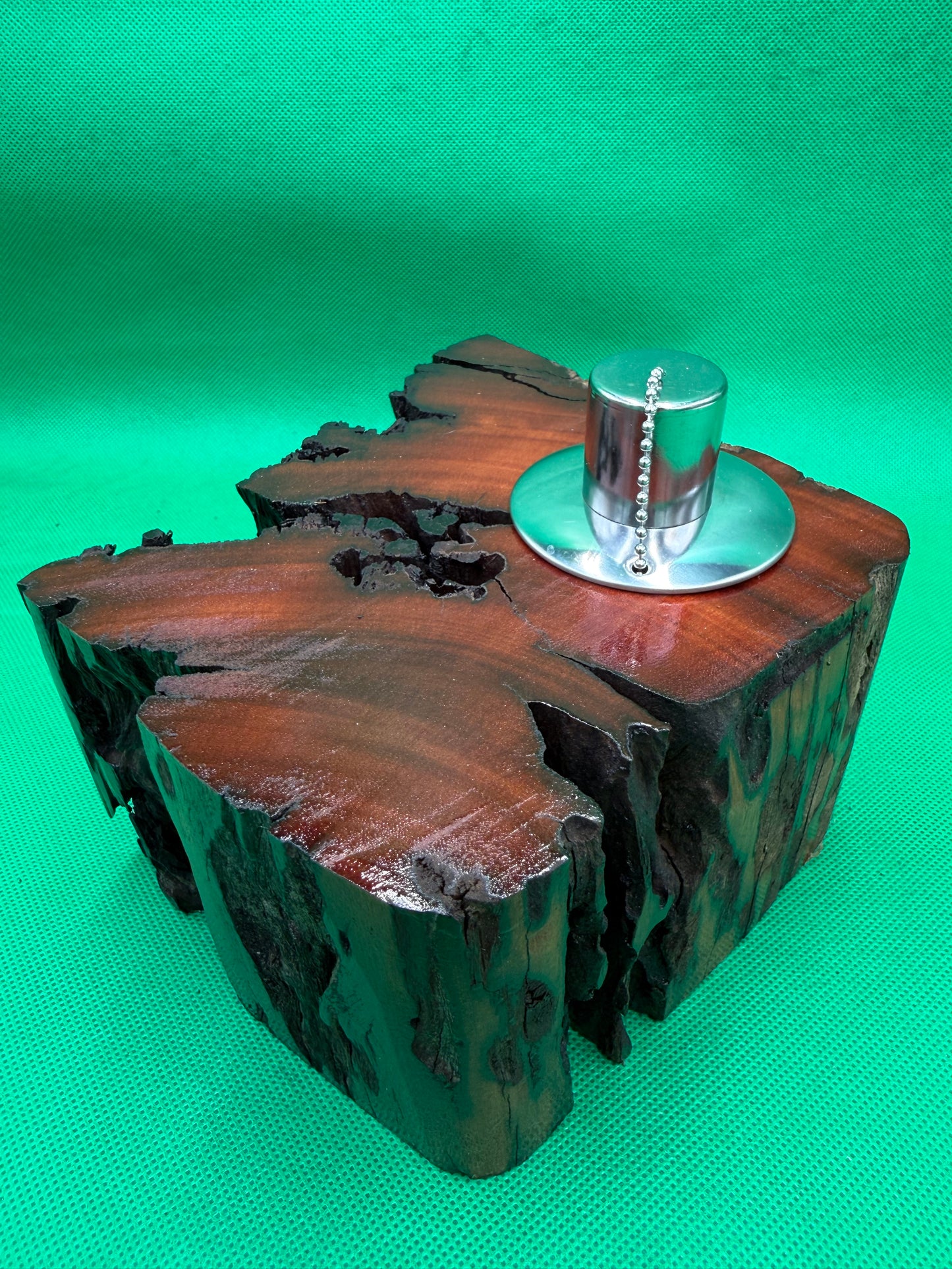 Recycled Wooden Oil Burner Large 103