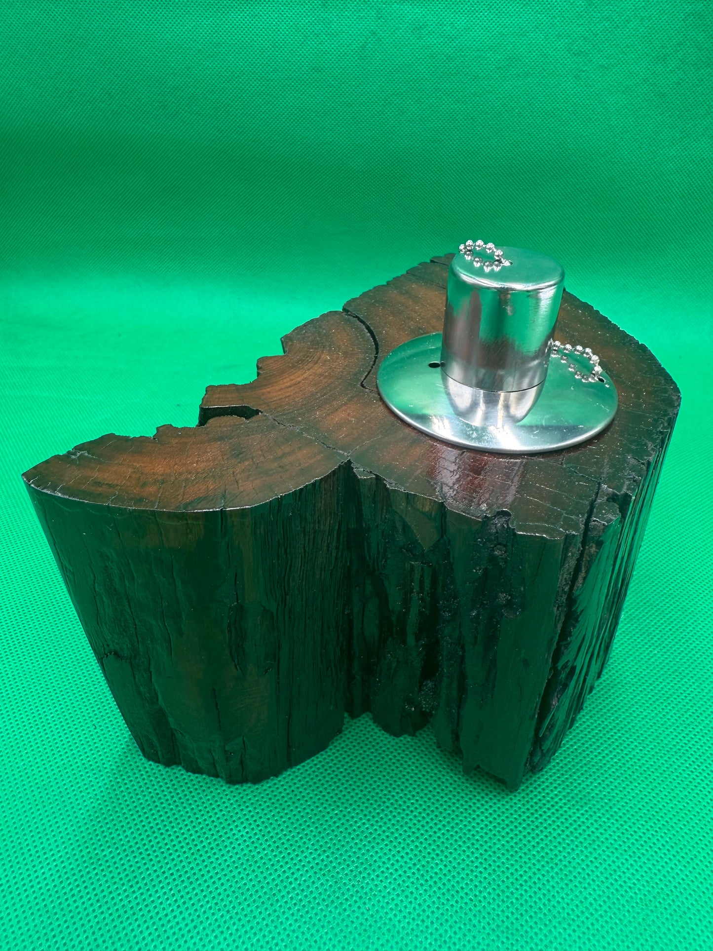 Recycled Wooden Oil Burner Large 57