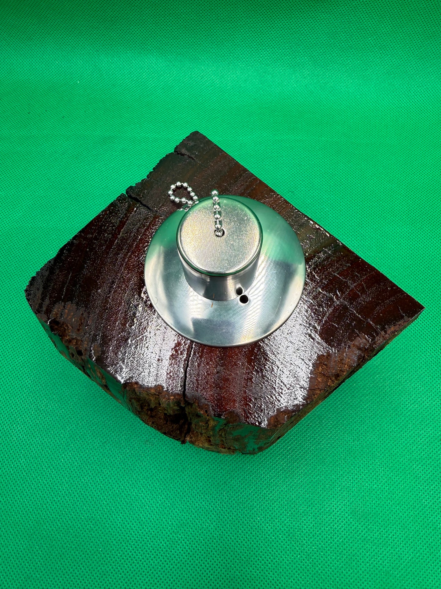 Recycled Wooden Oil Burner Small 89