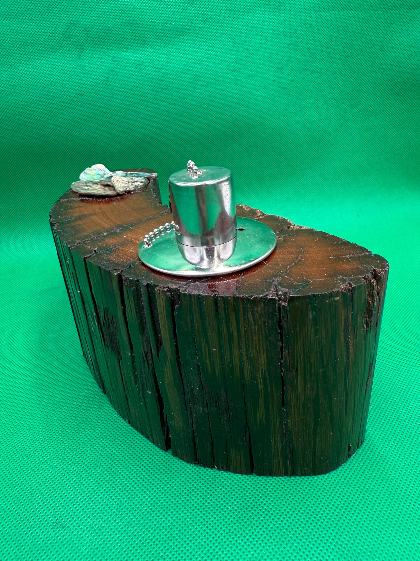Recycled Wooden Oil Burner Large  81