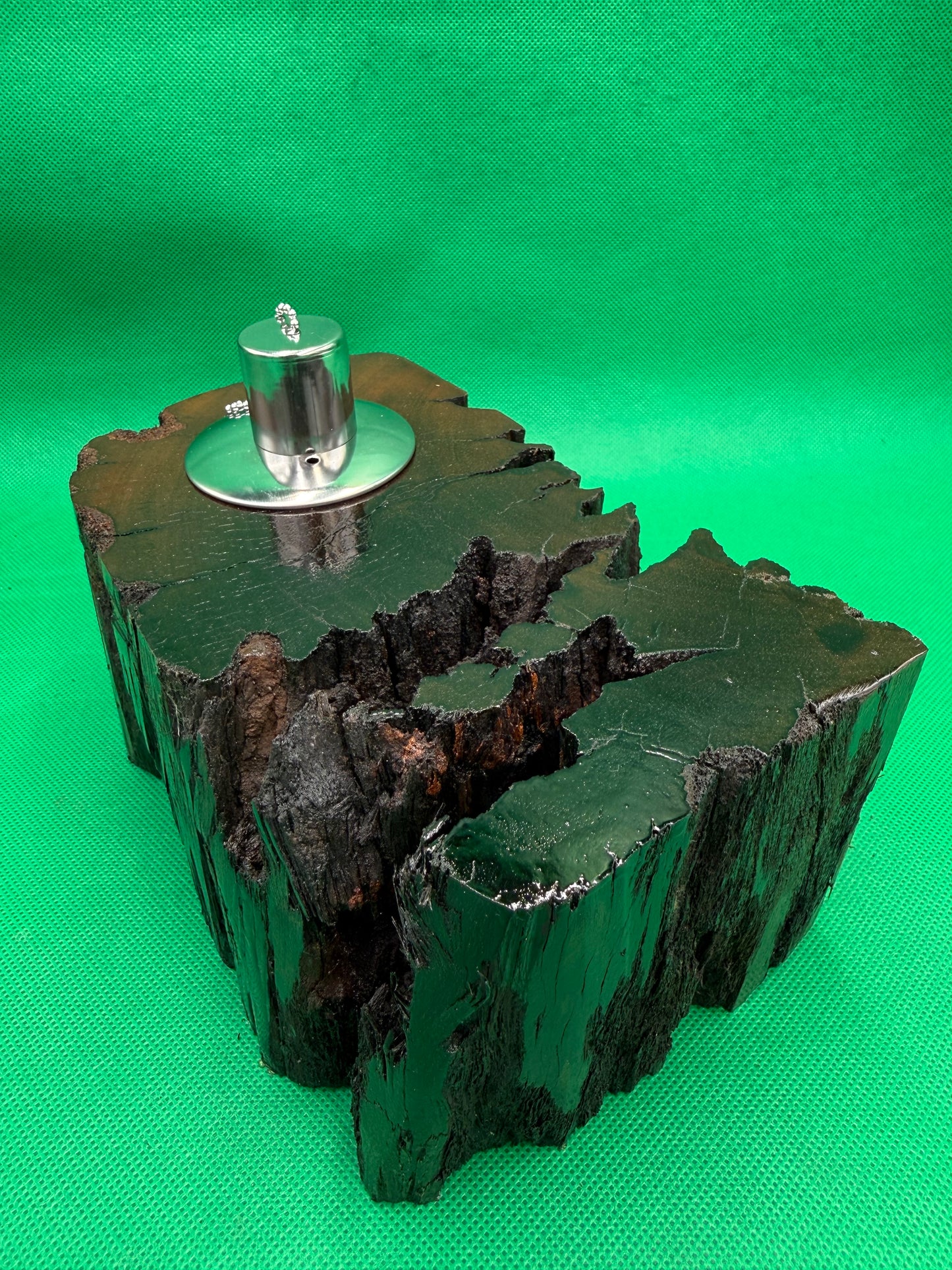 Recycled Wooden Oil Burner Large 31