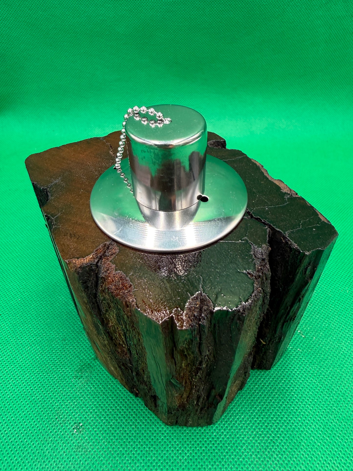 Recycled Wooden Oil Burner Small 106