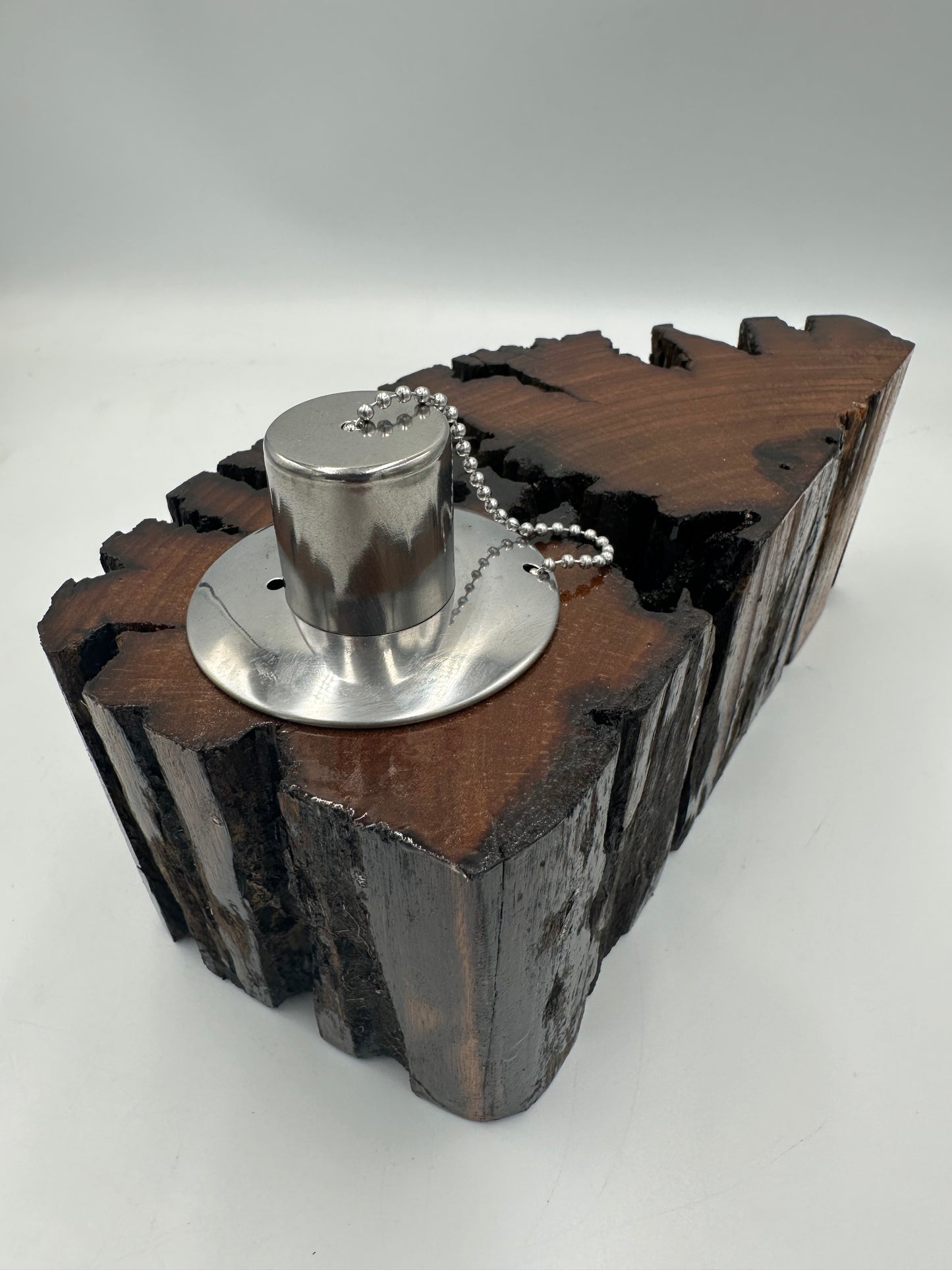 Recycled Wooden Oil Burner Large 95