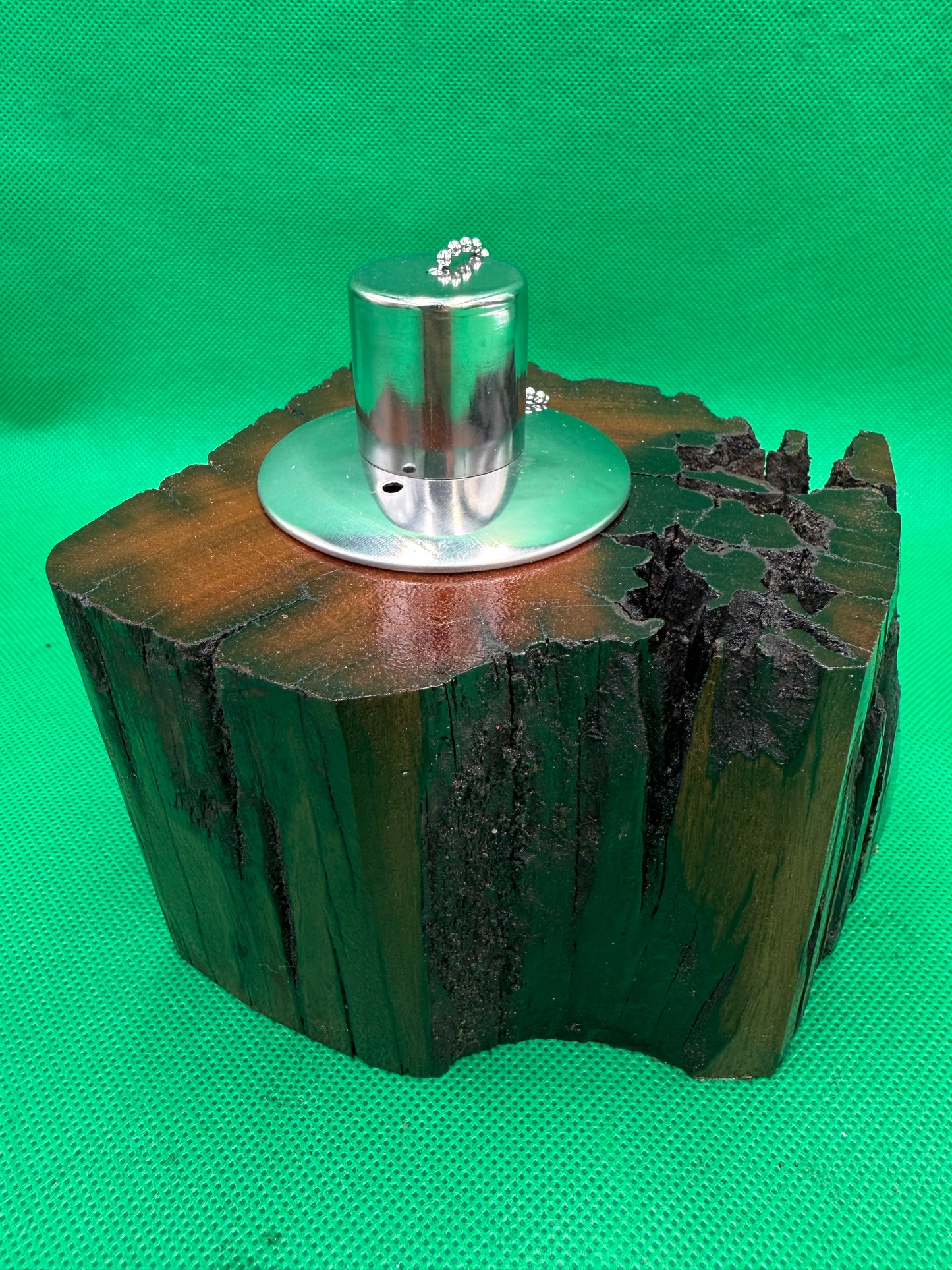 Recycled Wooden Oil Burner Small 27