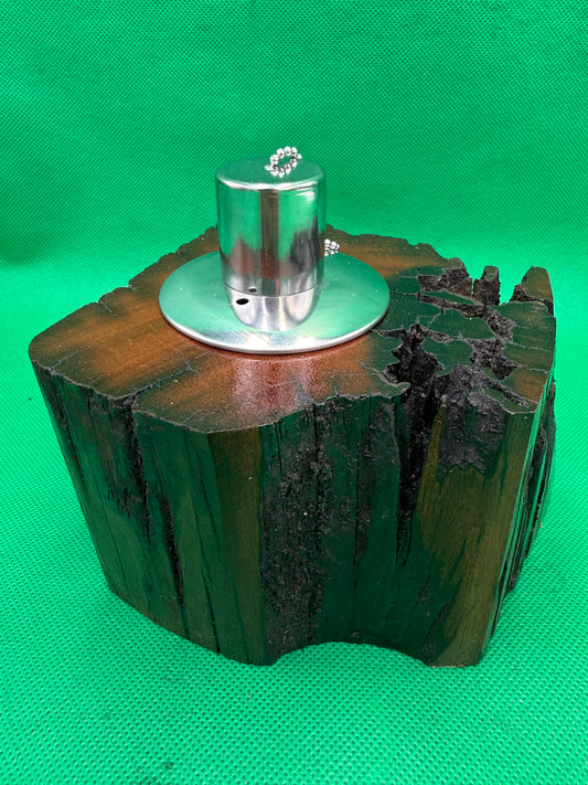 Recycled Wooden Oil Burner Small 27
