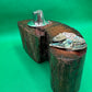 Recycled Wooden Oil Burner Large  81