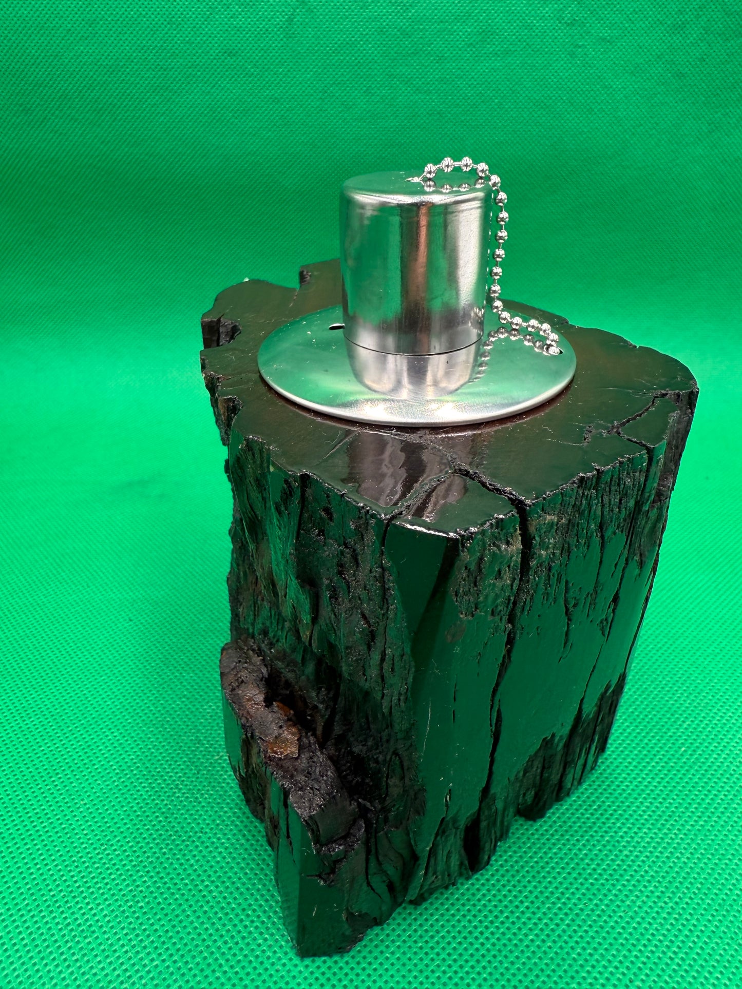 Recycled Wooden Oil Burner Small 26