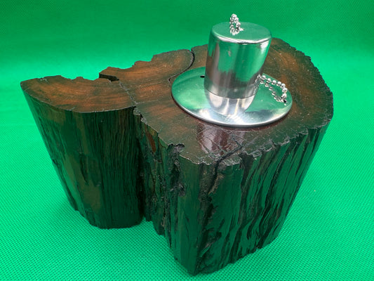 Recycled Wooden Oil Burner Large 57