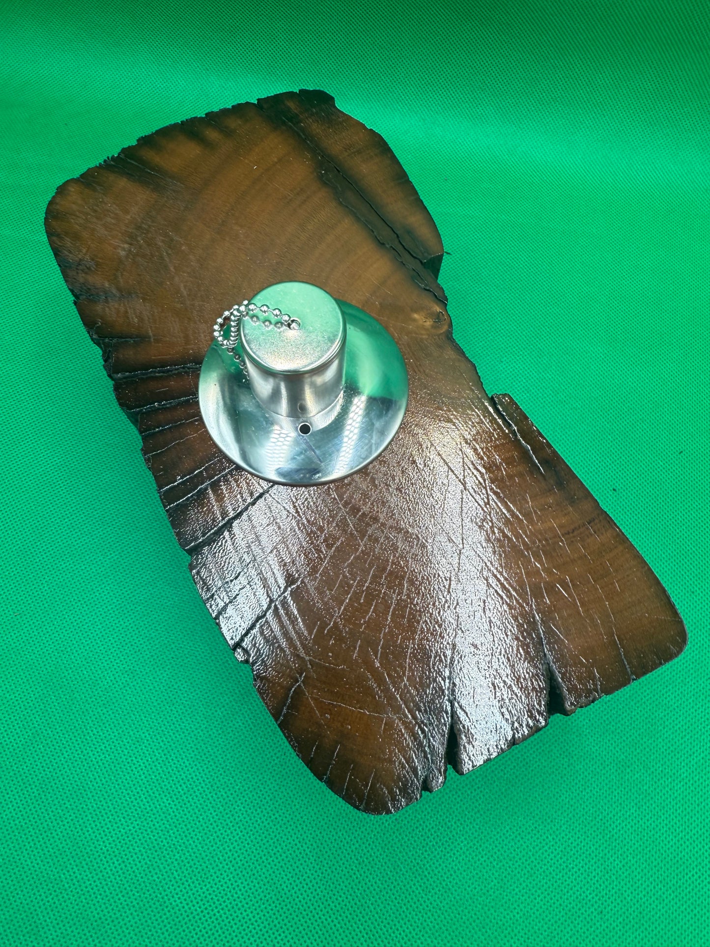 Recycled Wooden Oil Burner Large 123